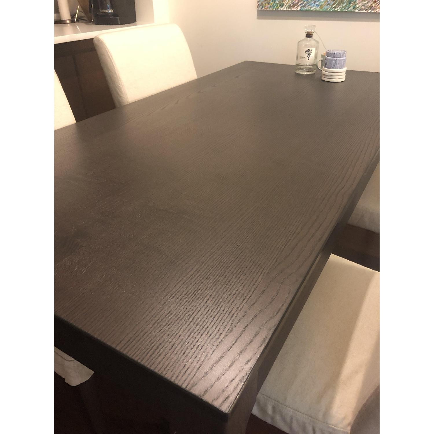 Ikea Ekedalen Dining Table w/ 4 Henriksdal Chairs - image-2