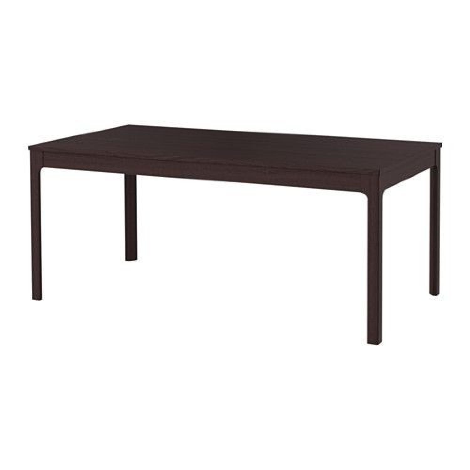 Ikea Ekedalen Dining Table w/ 4 Henriksdal Chairs - image-0