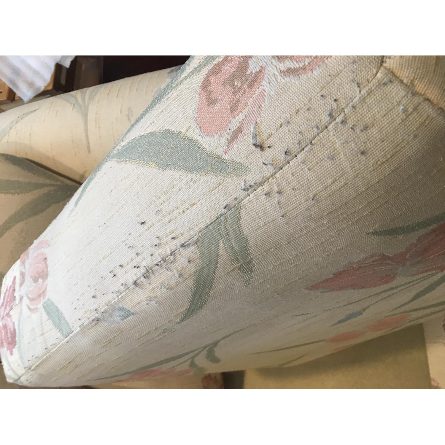 Vintage Queen Anne Camelback Sofa - image-4