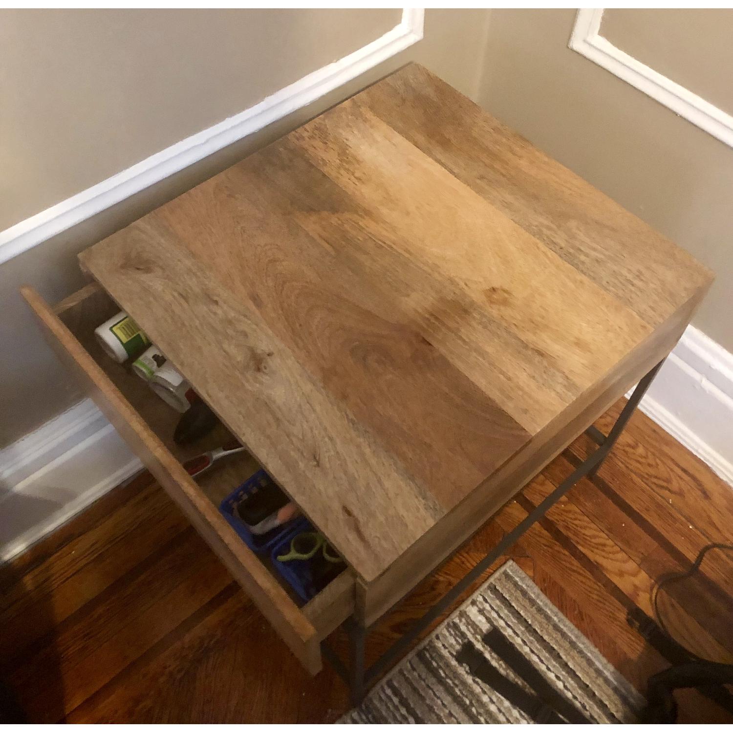 West Elm Industrial Storage Side Table - image-3