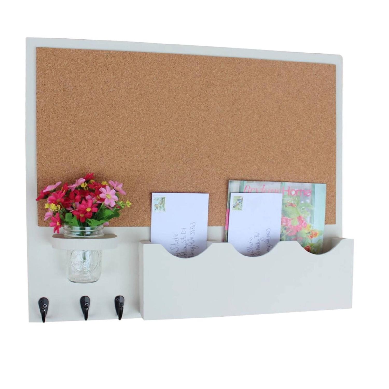 Cork Board Message Center AptDeco