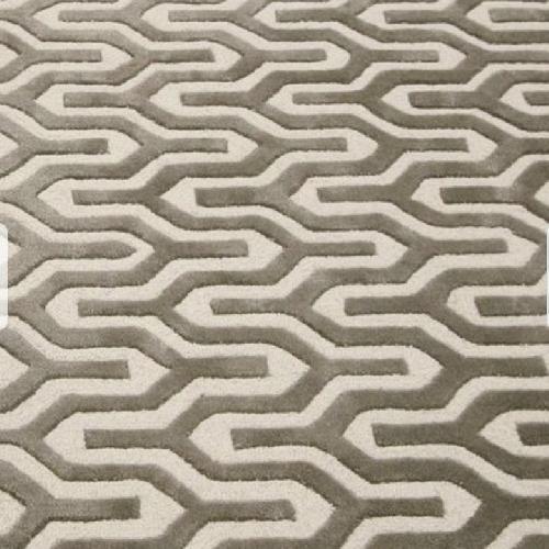 nuLOOM Handmade Trellis Natural Color Wool Rug - 8' x 10