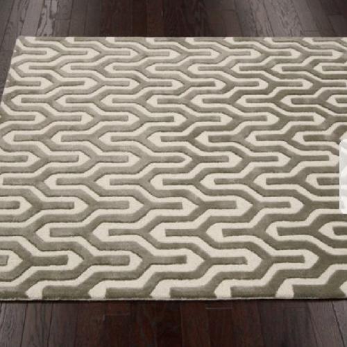 nuLOOM Handmade Trellis Natural Color Wool Rug - 8' x 10