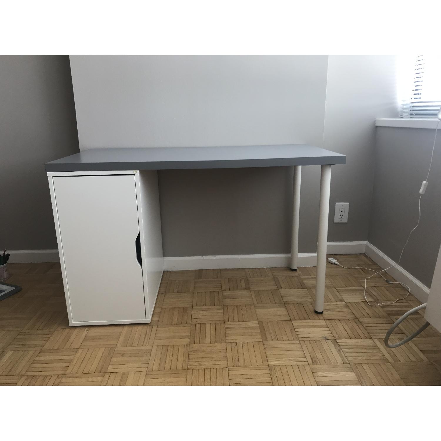Ikea Desk w/ Storage - image-1