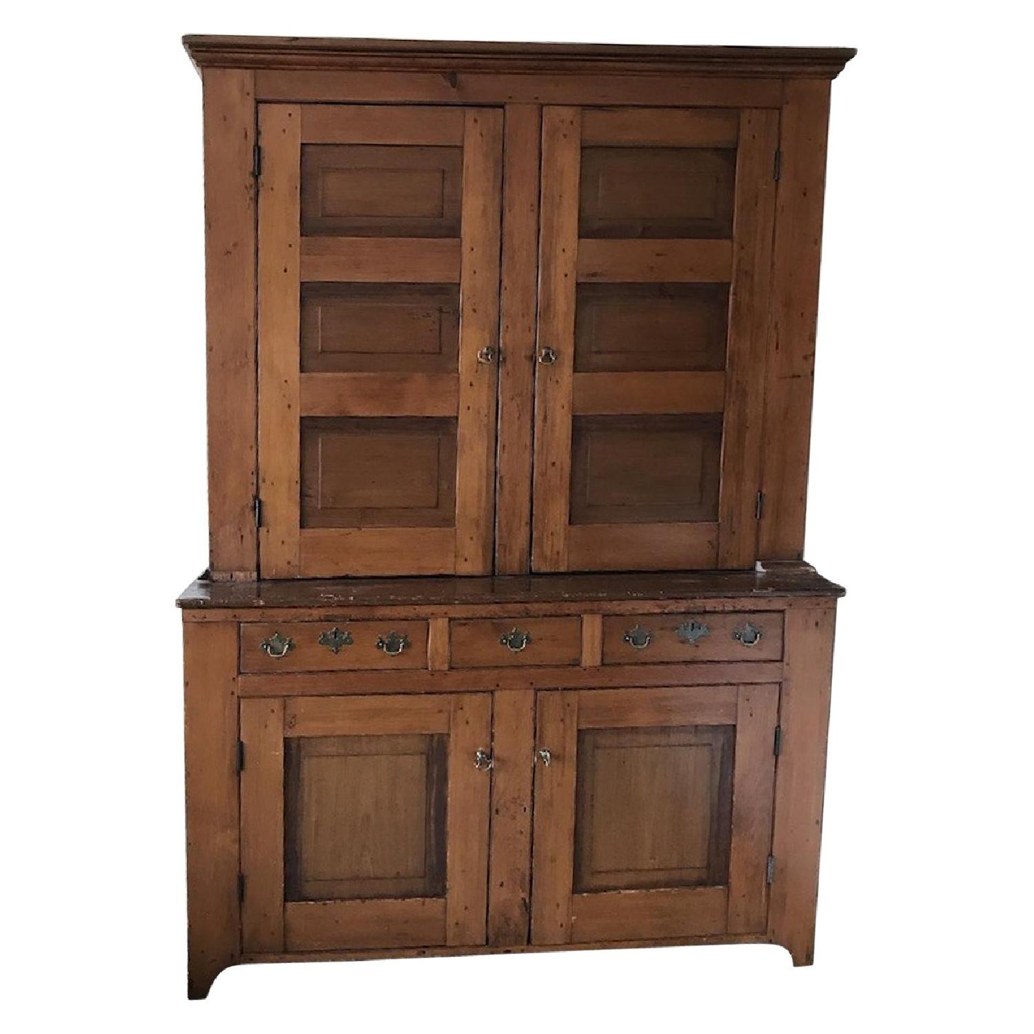 Antique Welsh Cupboard/China AptDeco