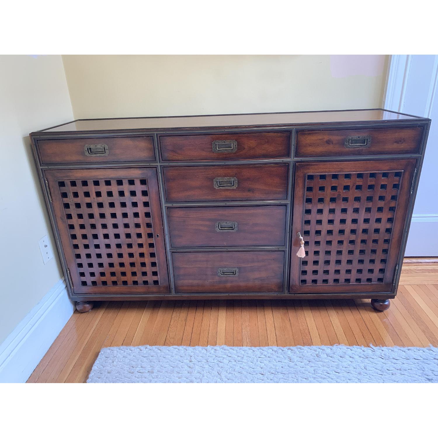 Theodore Alexander Campaign Credenza/Sideboard - image-2