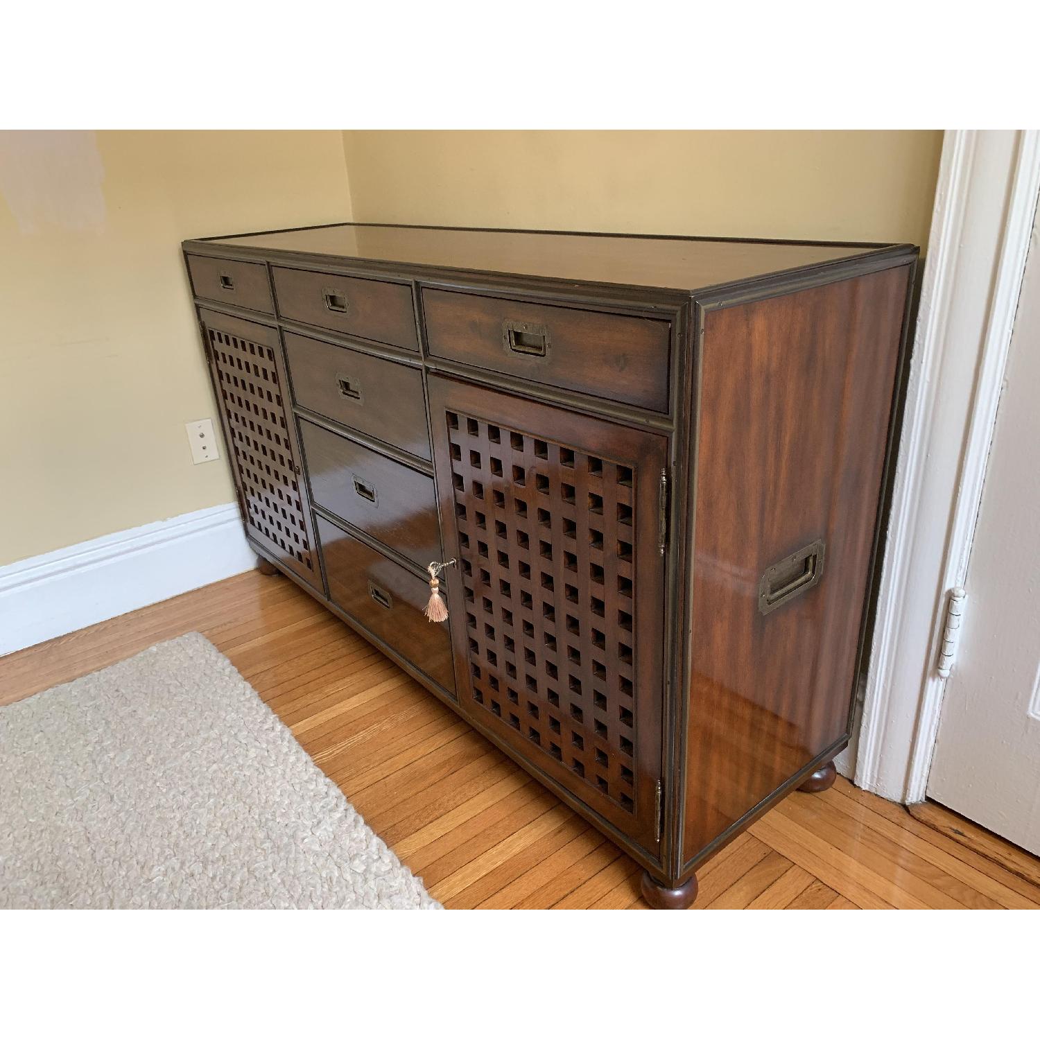 Theodore Alexander Campaign Credenza/Sideboard - image-4