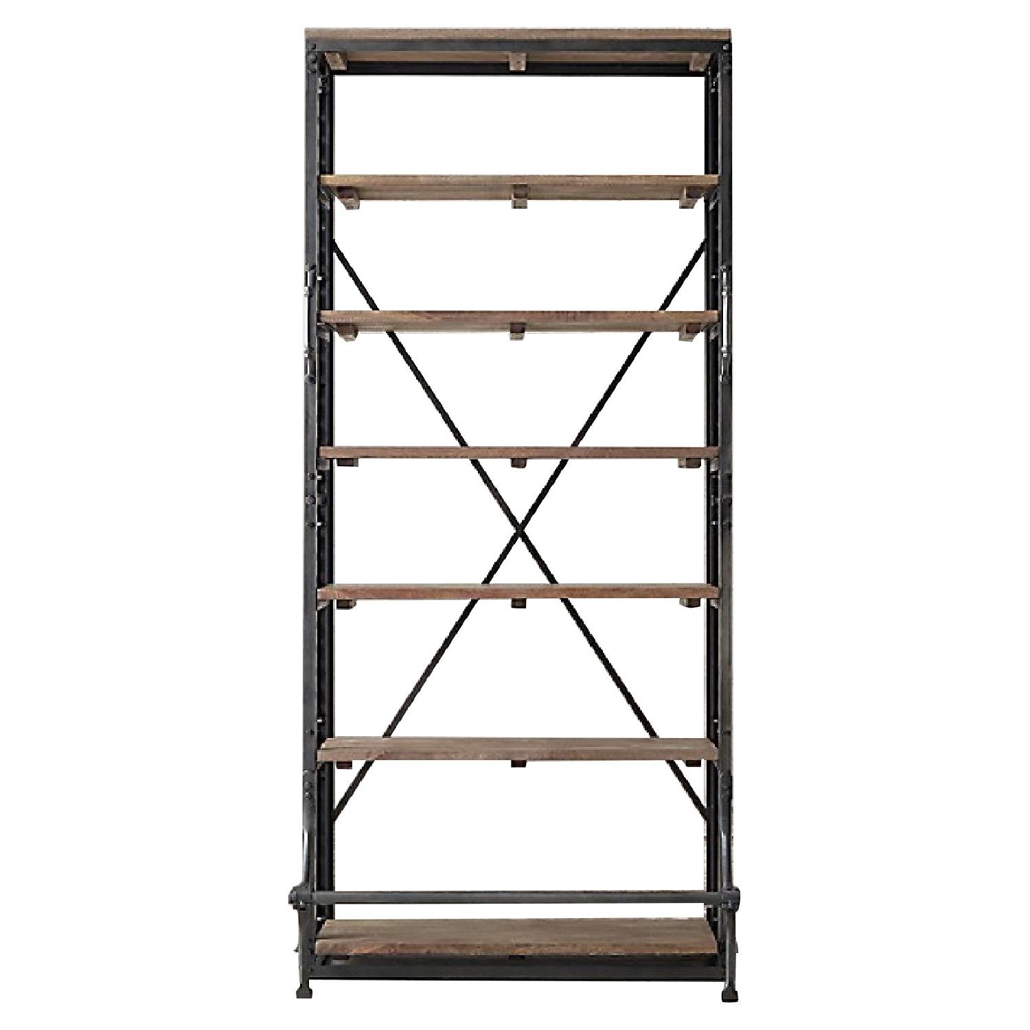 Restoration Hardware French Library Shelving Unit AptDeco