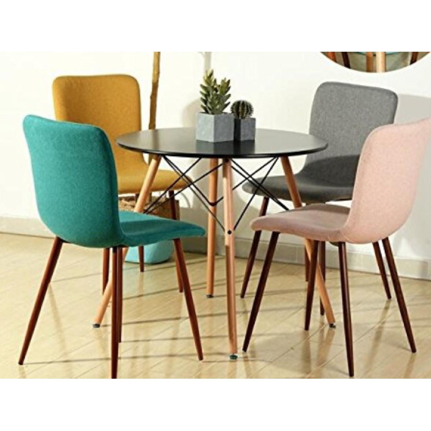 Black Round Dining Table - image-2