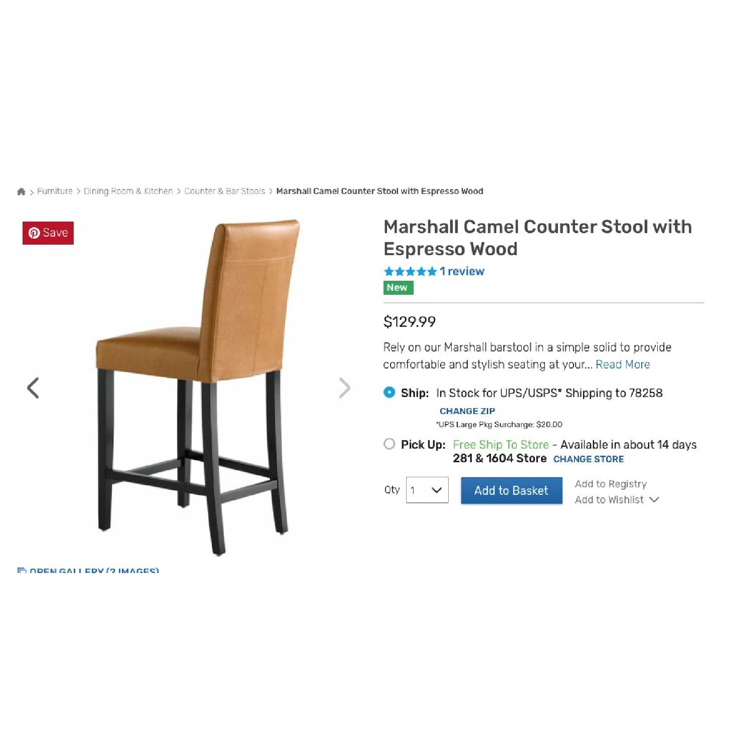 Pier 1 Marshall Stools - image-3