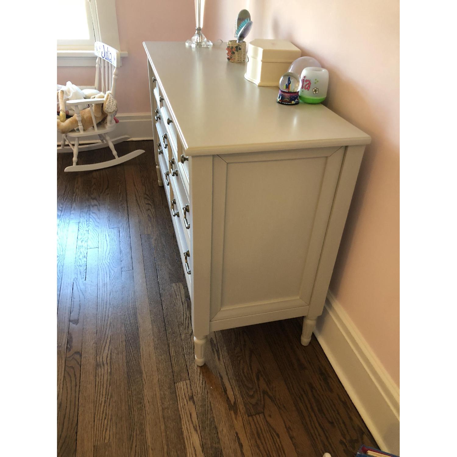 Pottery Barn Gray Blythe Dresser - image-2
