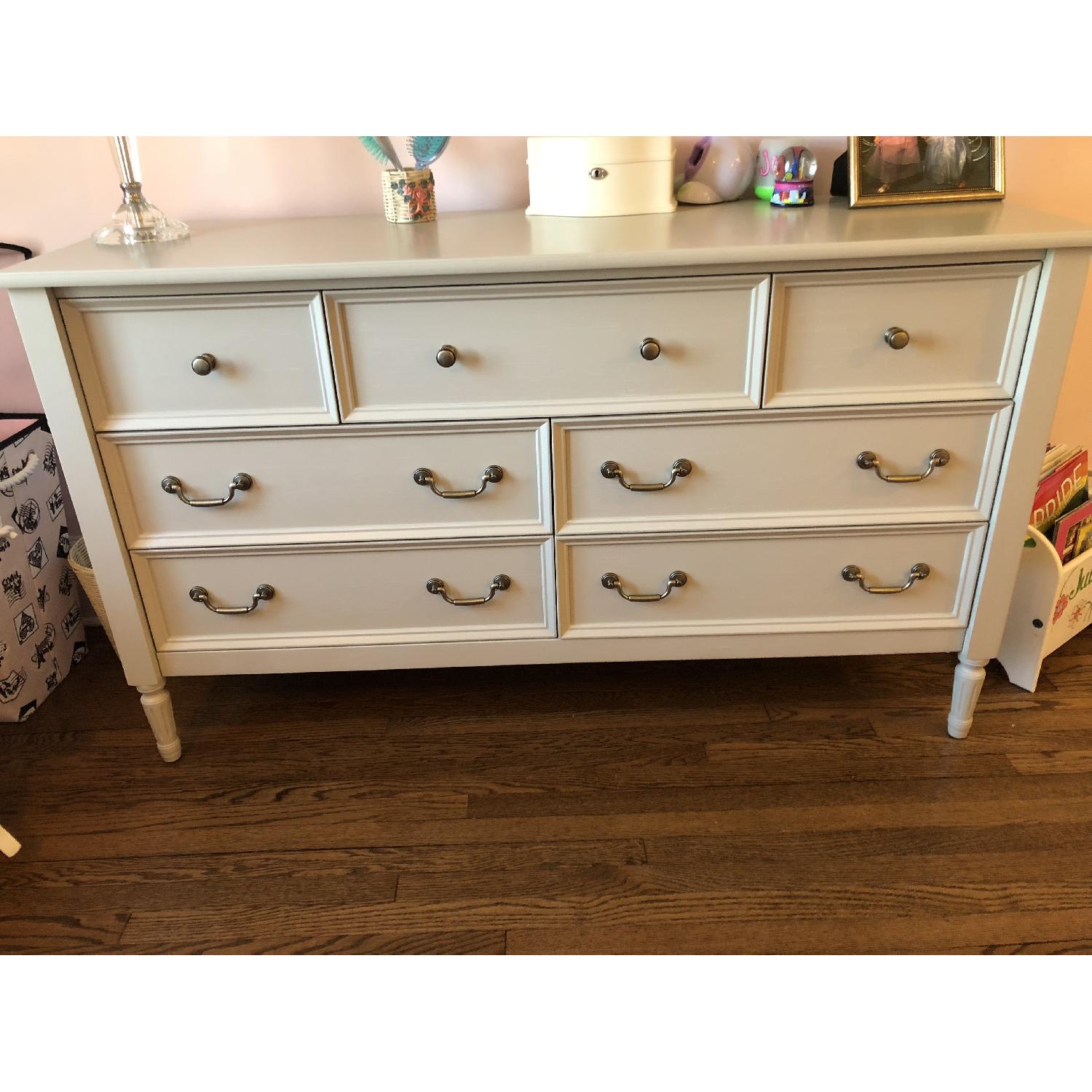 Pottery Barn Gray Blythe Dresser - image-3