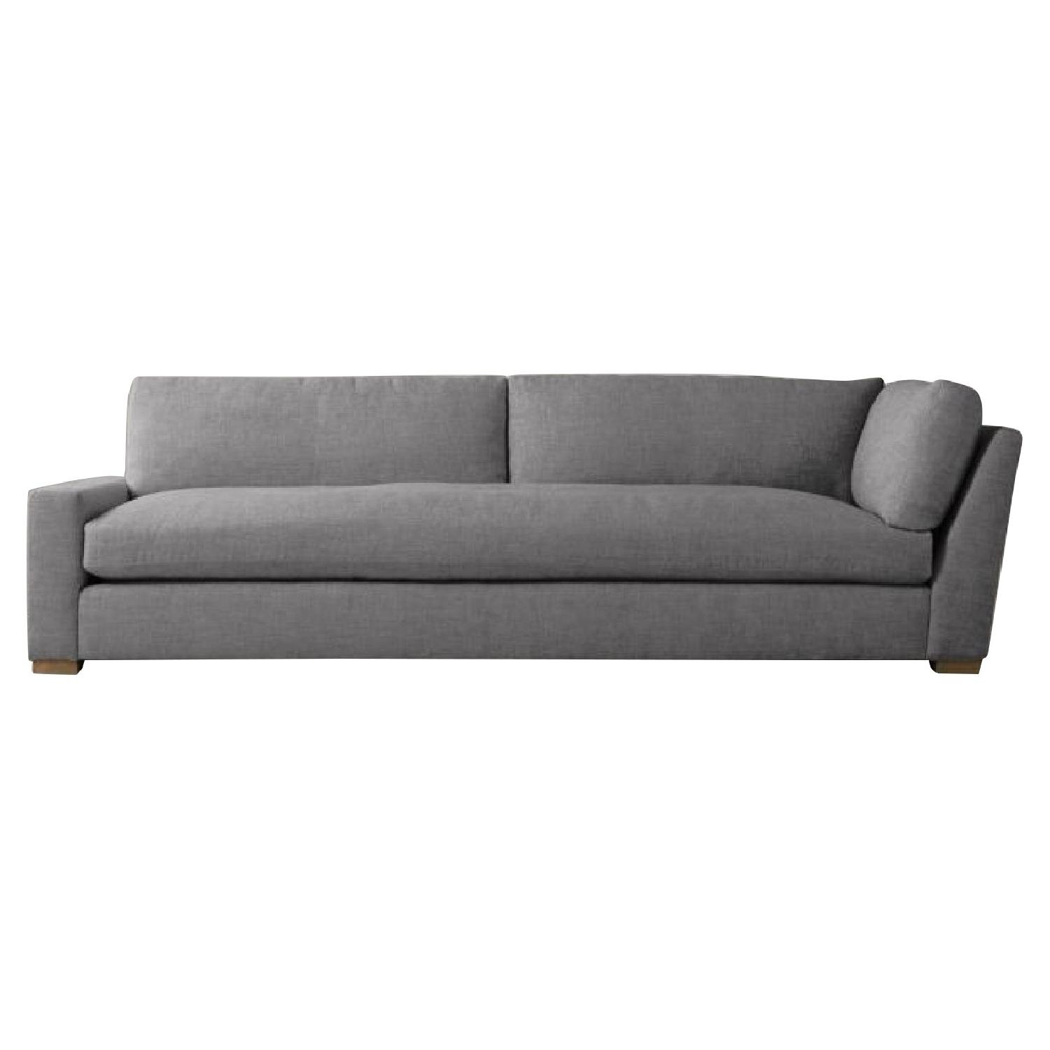 Restoration Hardware Maxwell Left Arm Return Sofa AptDeco