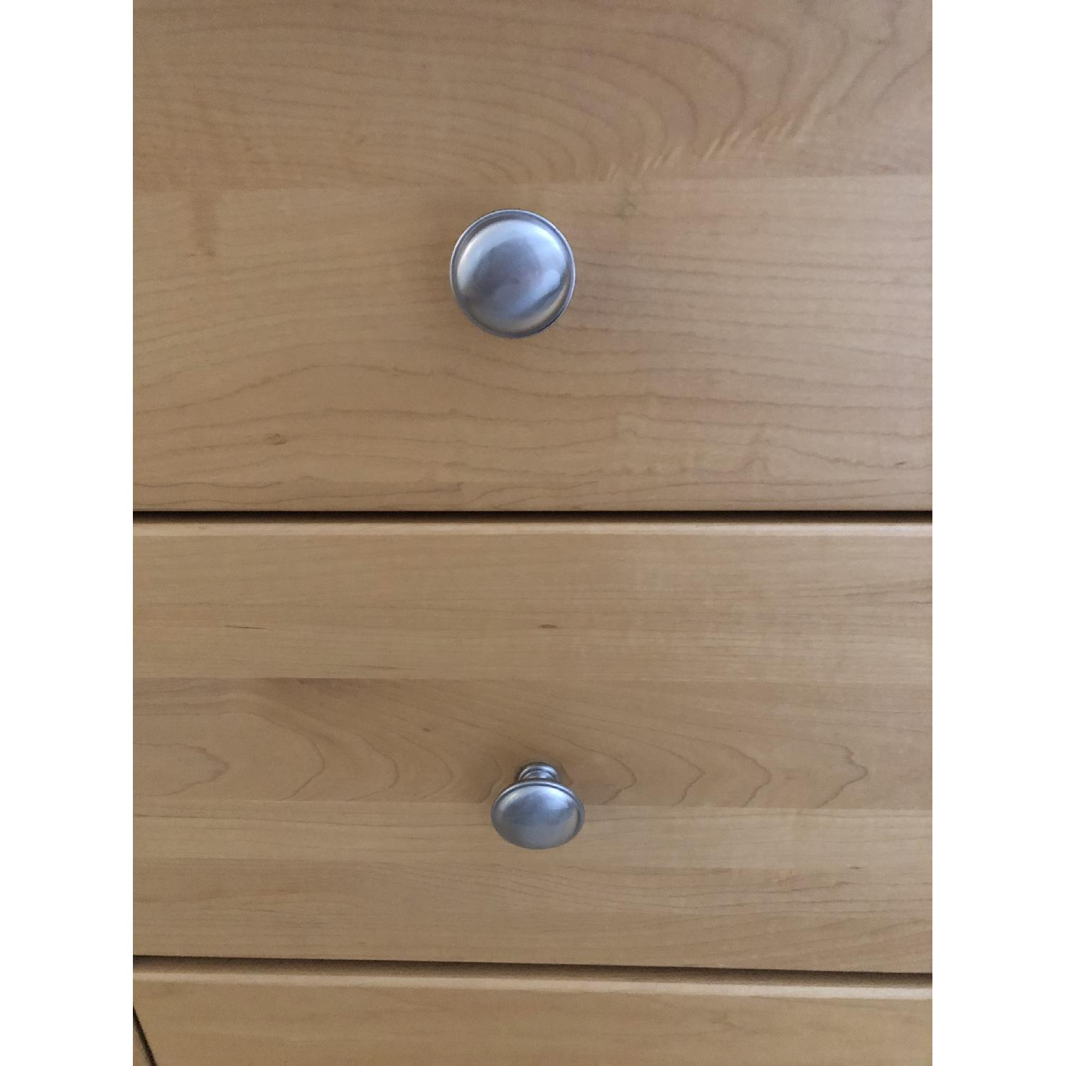 Modern Wood Natural 6 Drawer Dresser - image-5