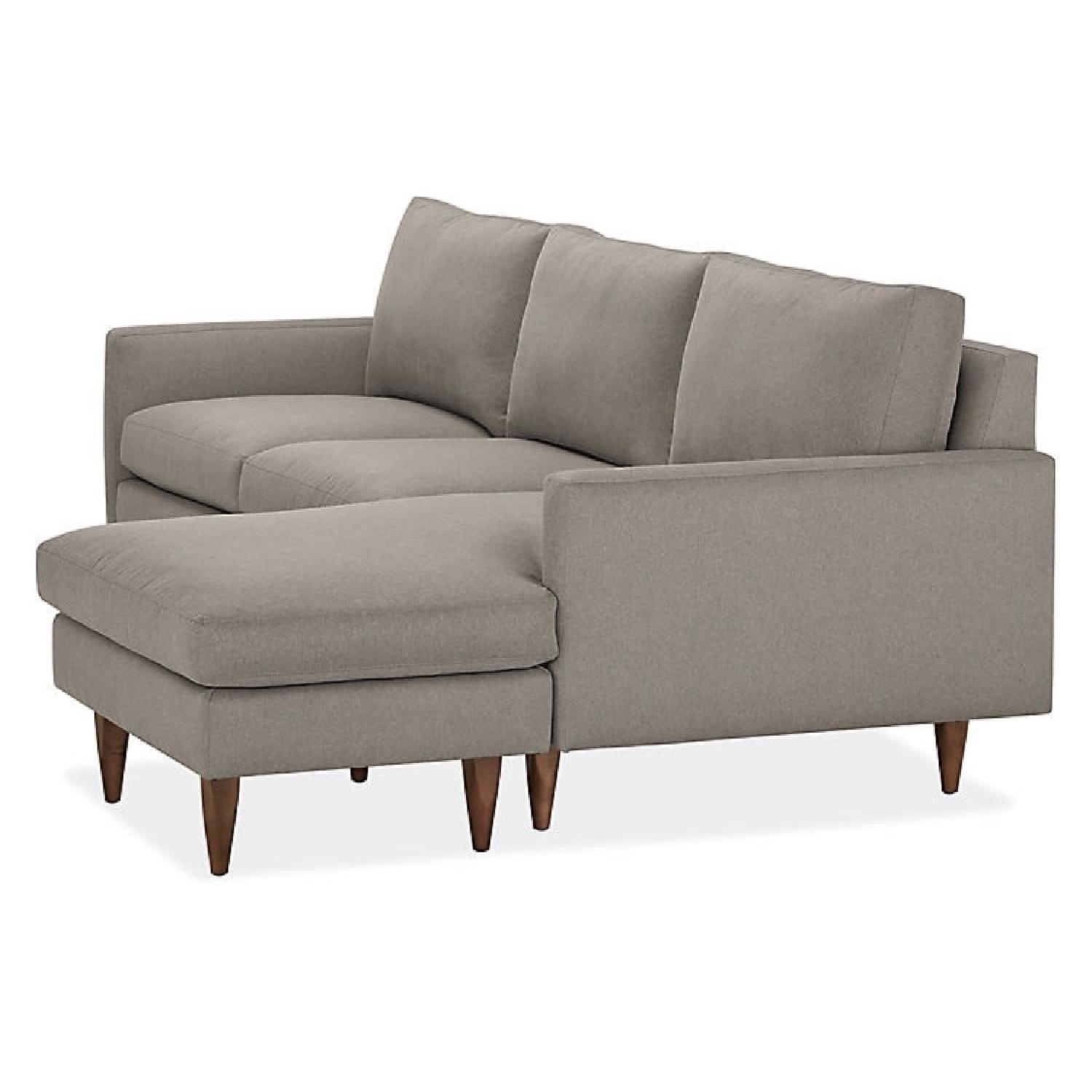 Room & Board Jasper 2-Piece Sectional Sofa in Dark Grey - image-2