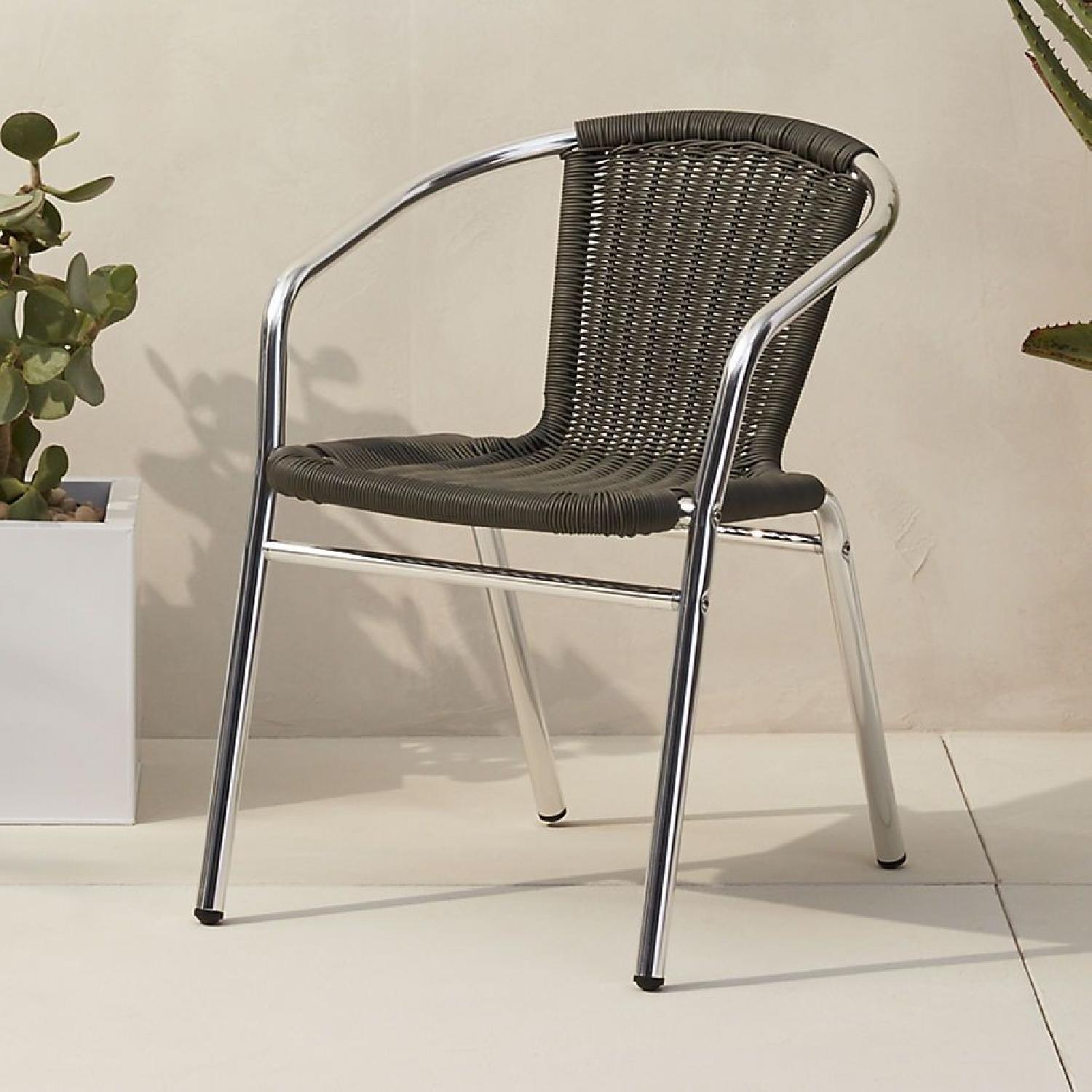 CB2 Stackable Outdoor Dining Chairs - image-1