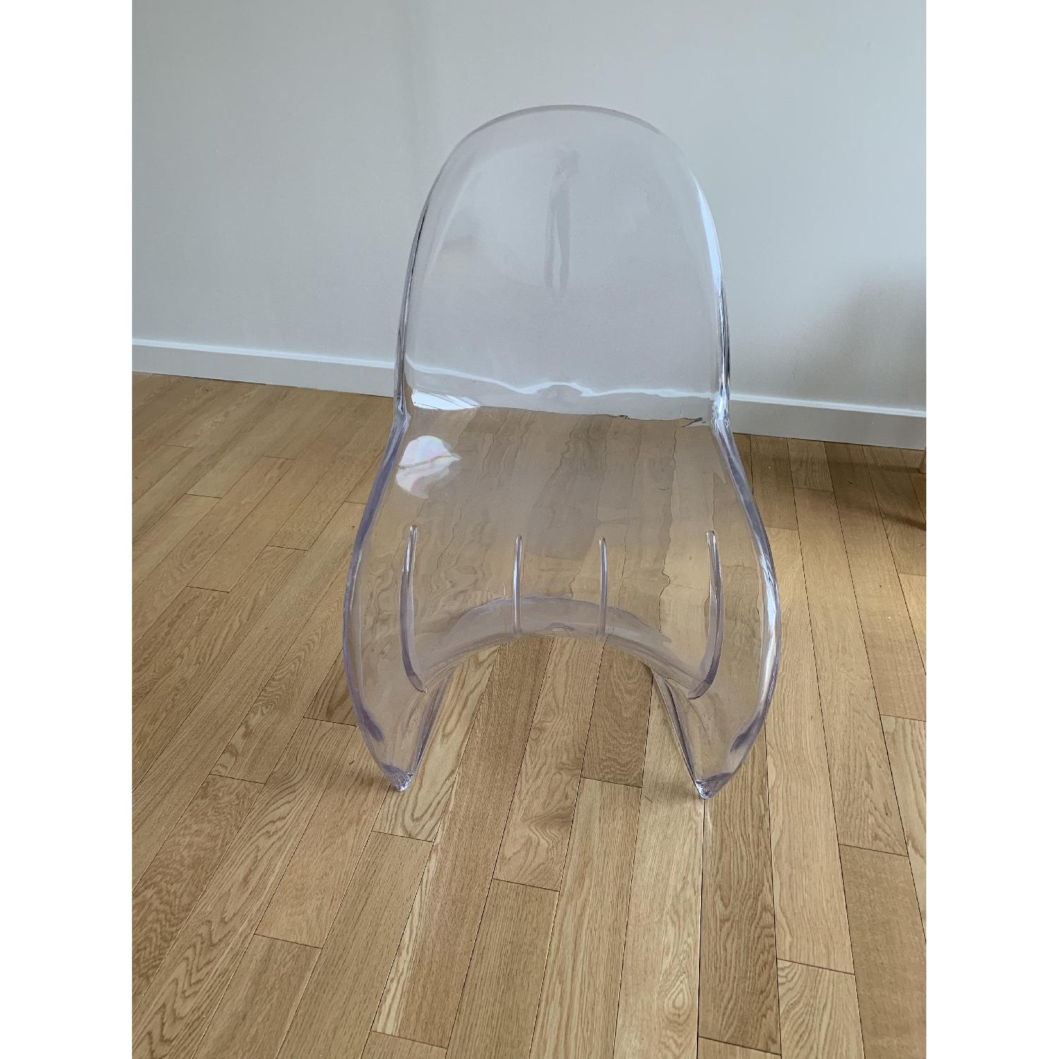 Modway Slither Clear Acrylic Dining Chair - image-1