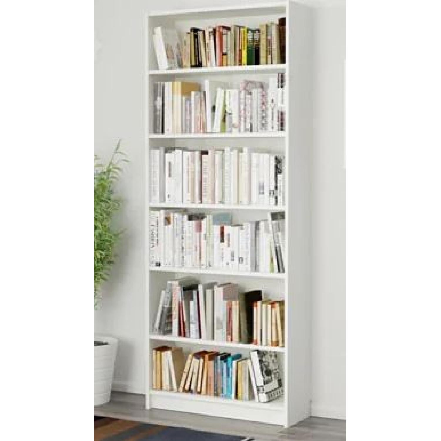 Ikea Billy White Wood Bookshelf - image-1