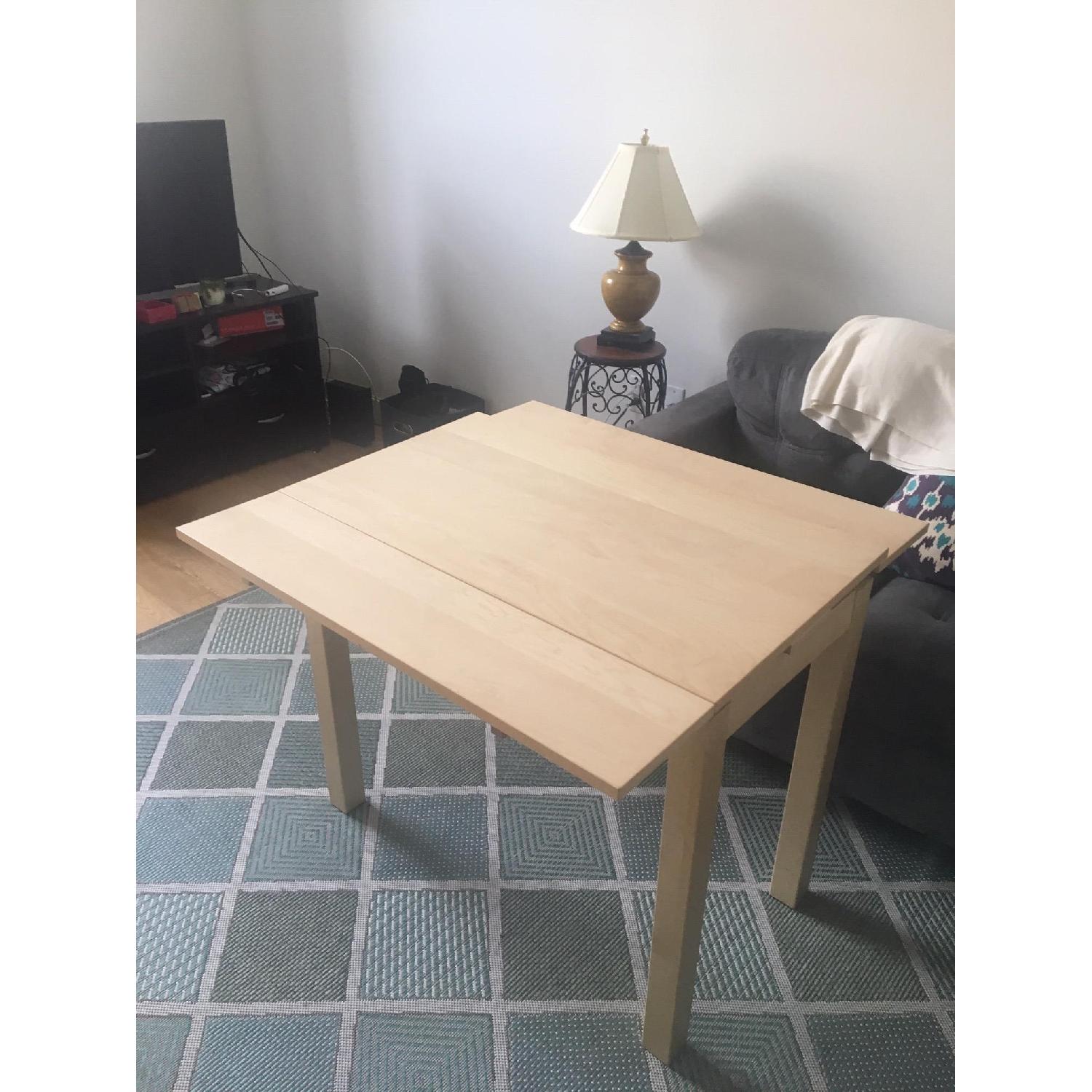 Ikea Bjursta Dining Table w/ Extension Flaps - image-3