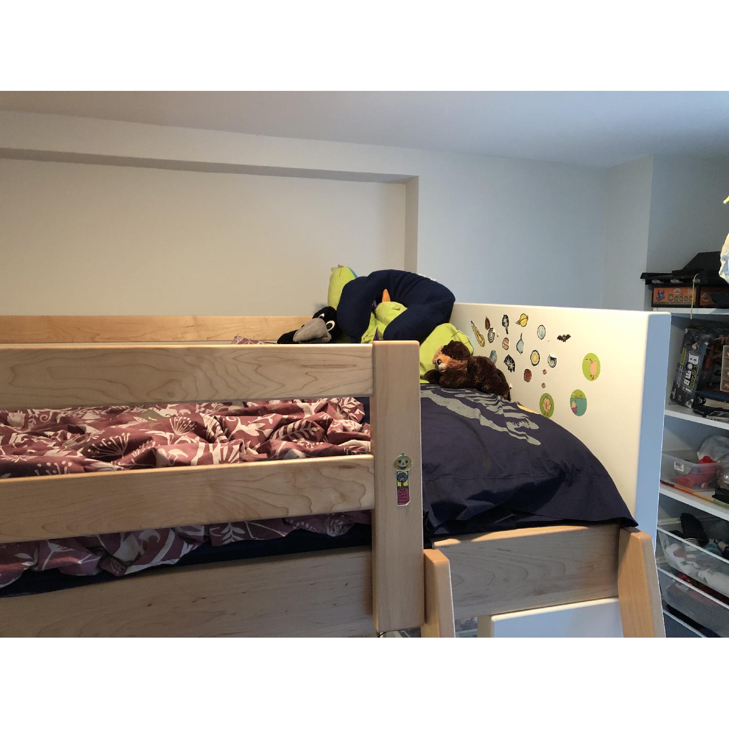 Room & Board Moda Loft Bed w/ Desk & Bookcase - image-3