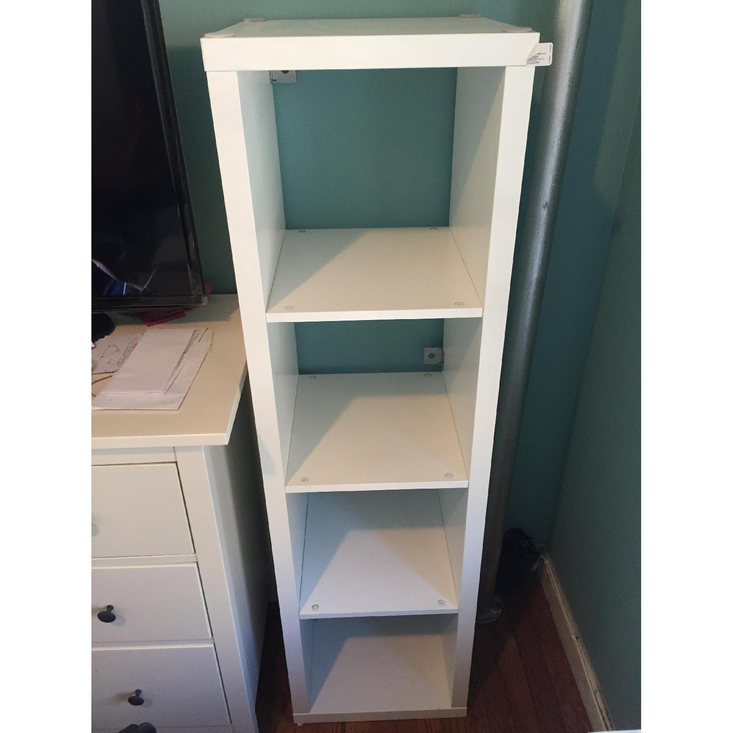 Ikea White Shelving Unit - image-1