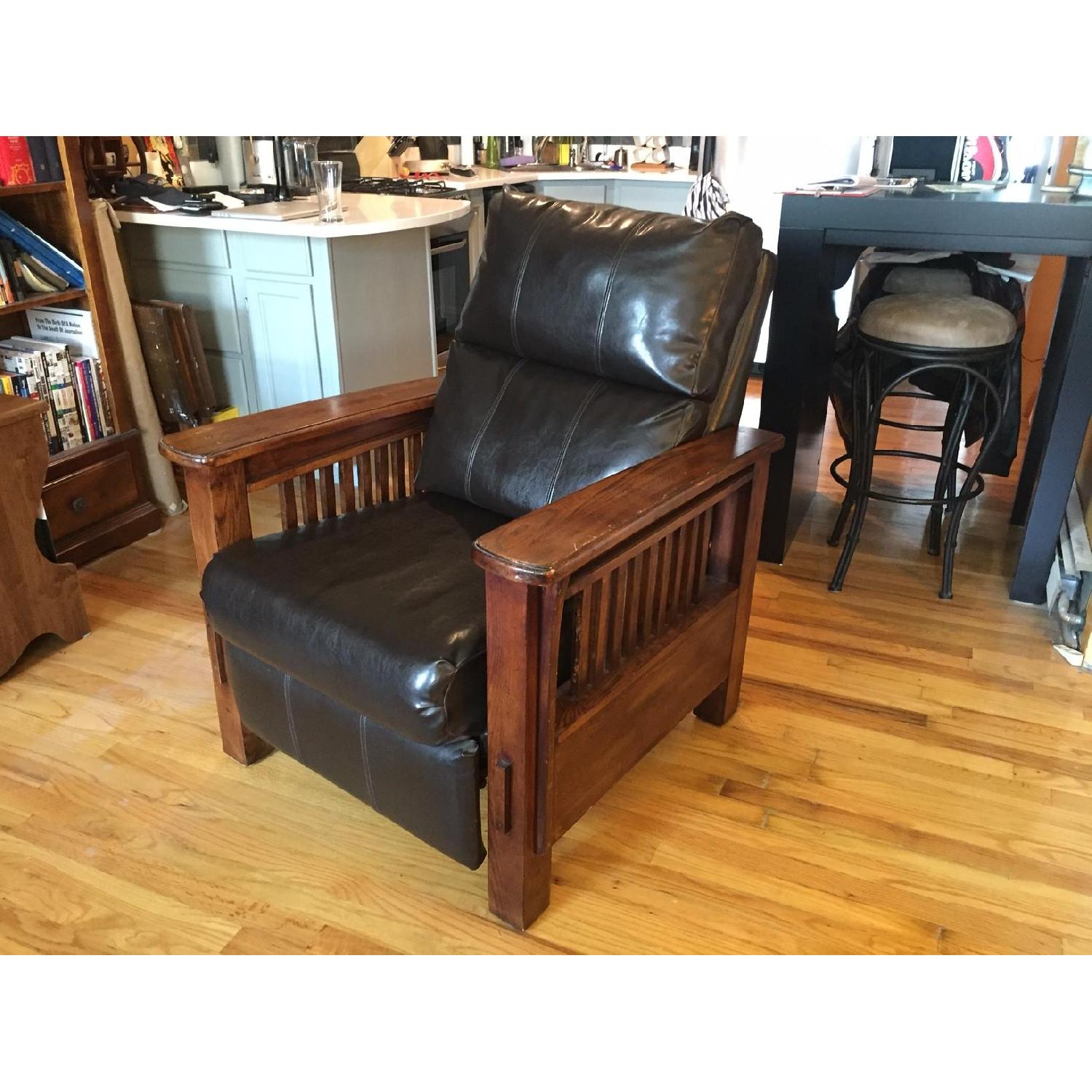 Ashley's Leather Recliner - image-1