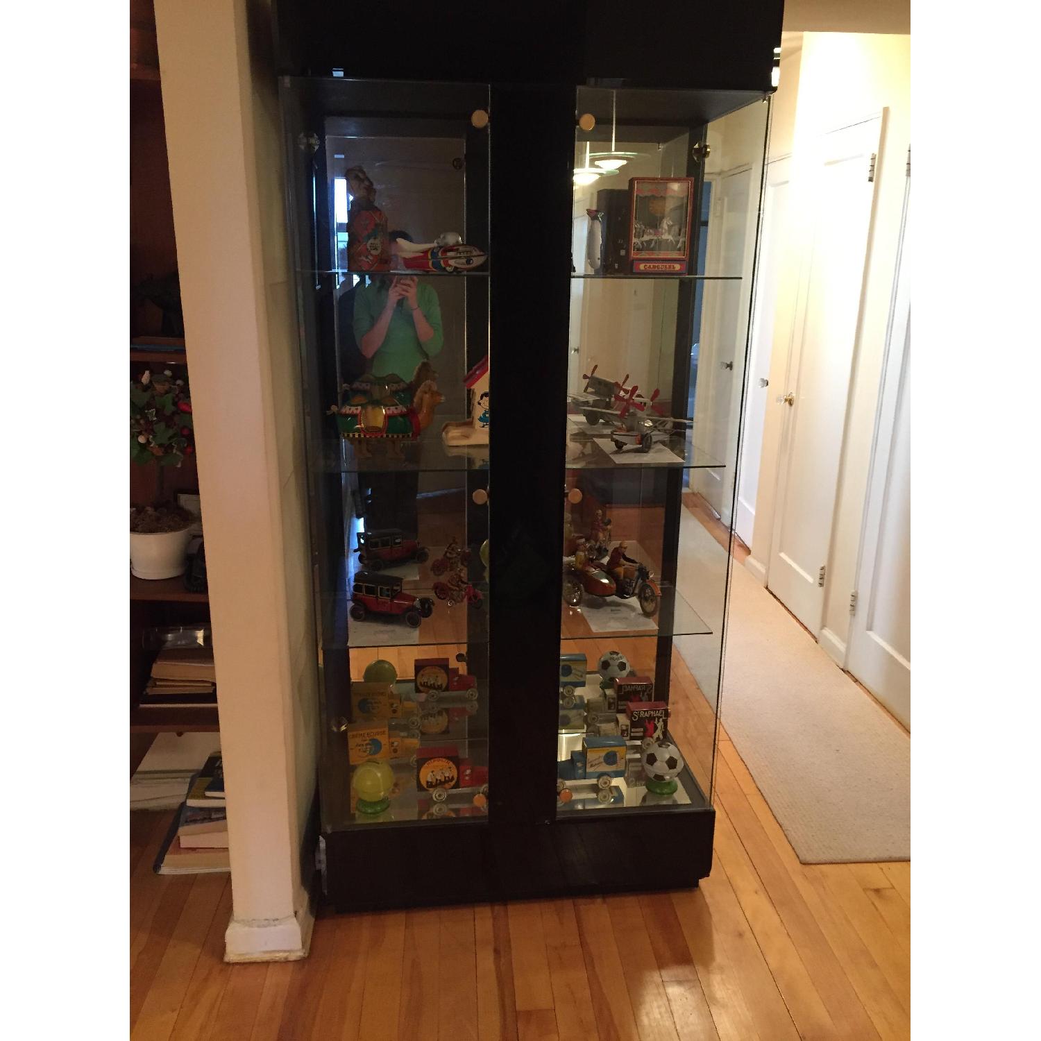 Glass Display Curio Cabinet - image-1
