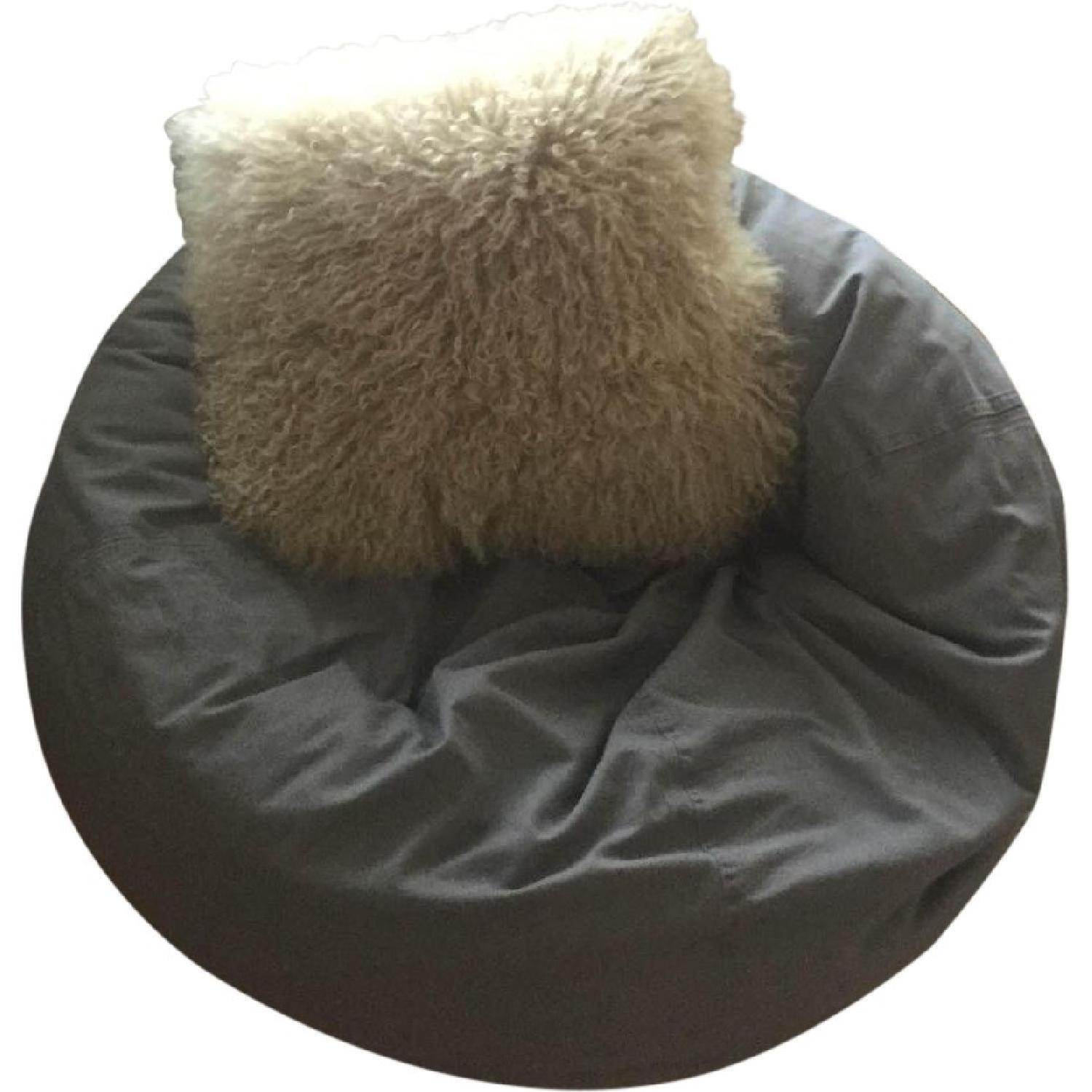 pottery barn bean bag