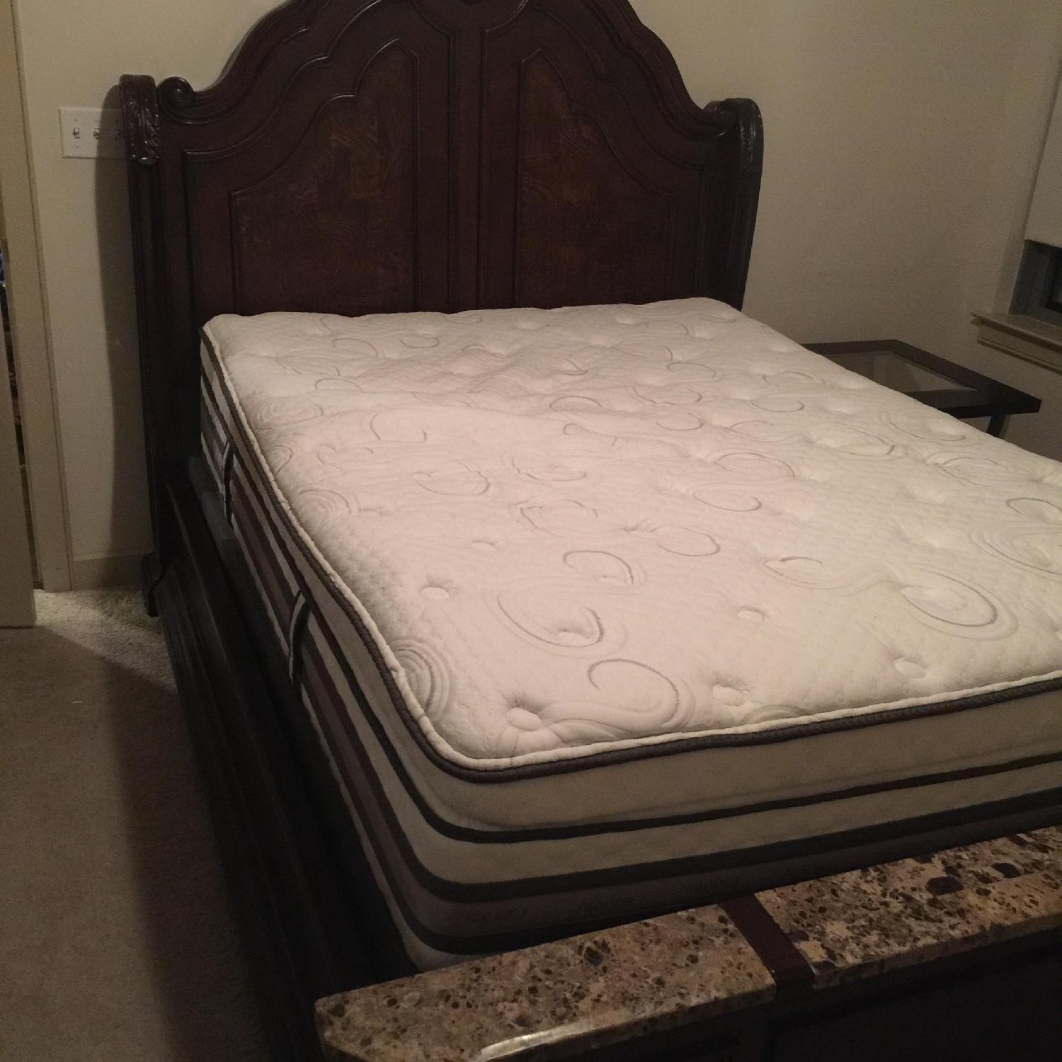 Marble Montebello Queen Bed Frame - image-1