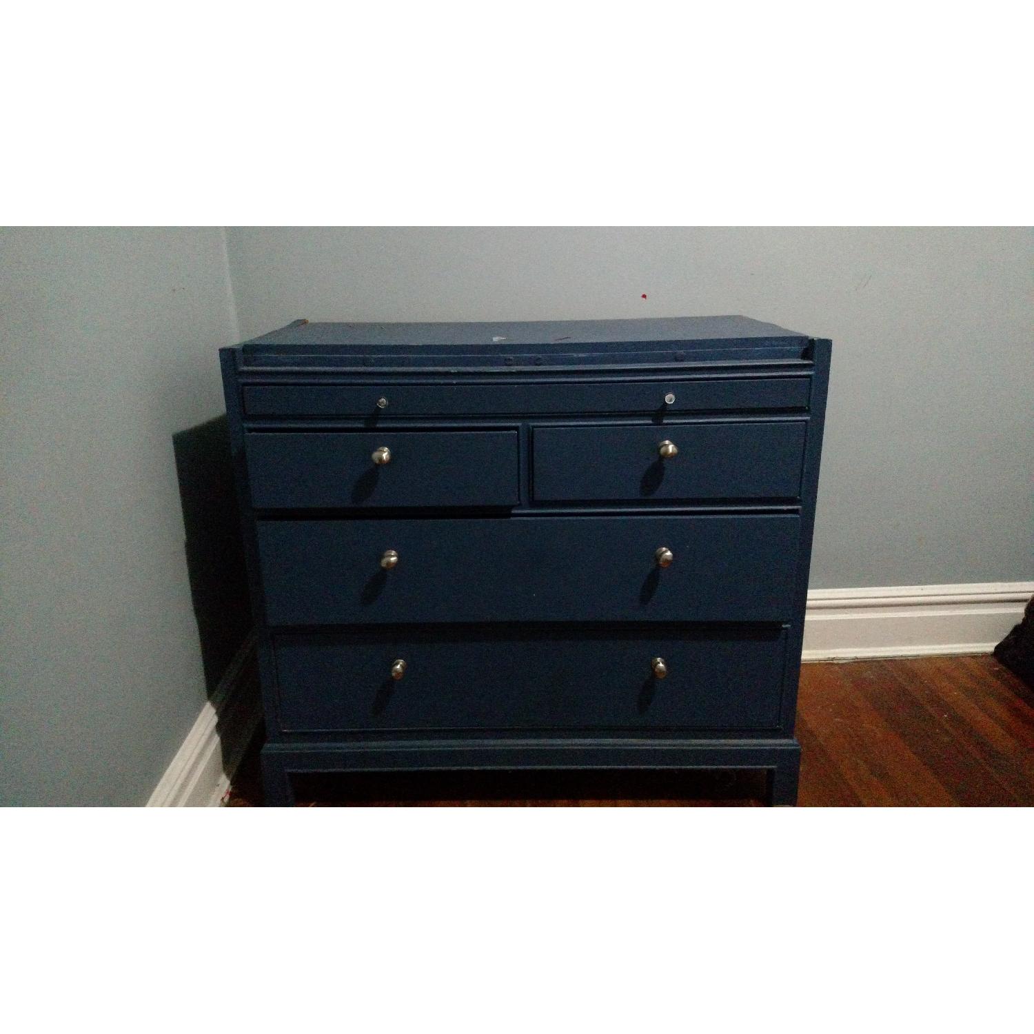 Drexel Blue Half Dresser - image-1