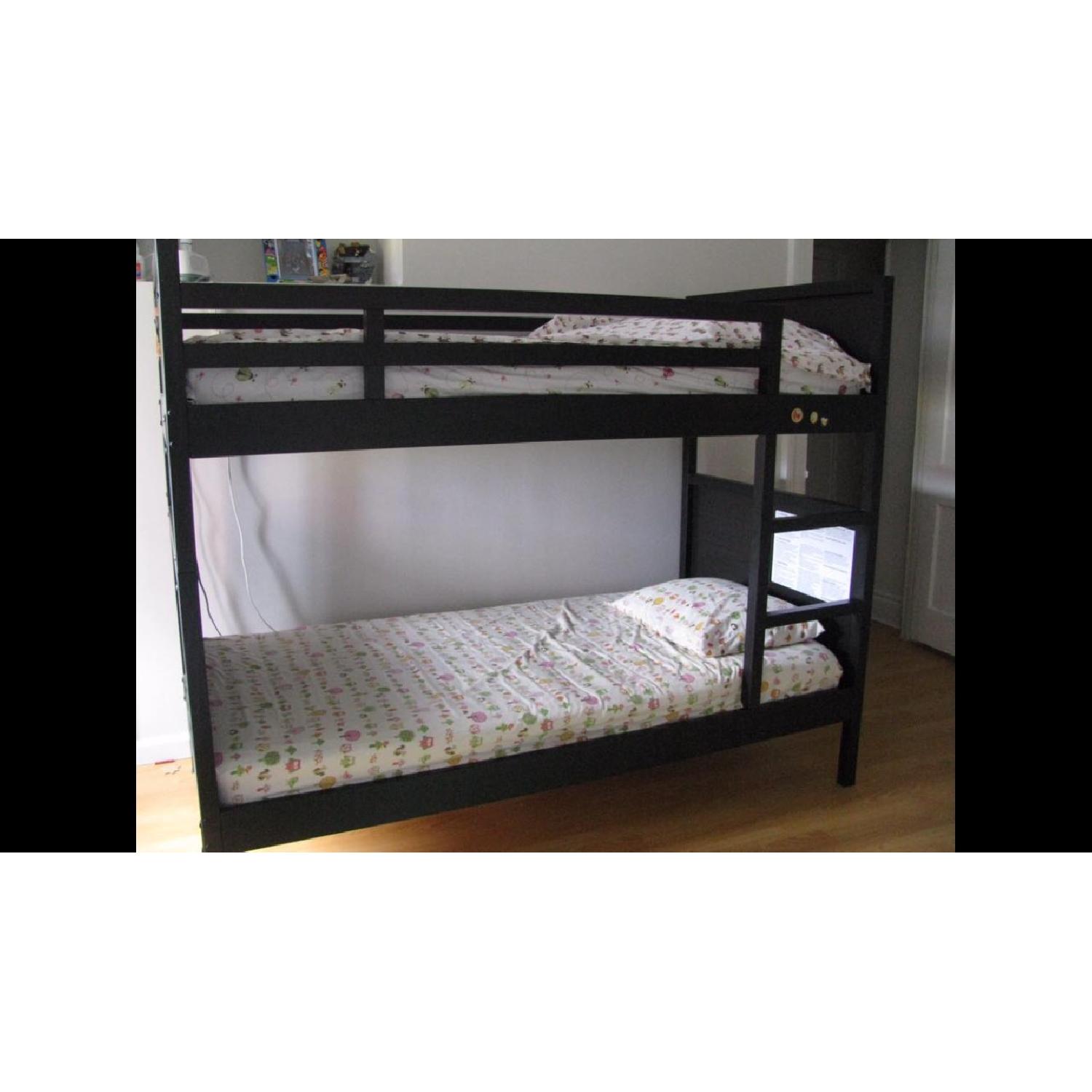 Ikea Norddal Twin Over Twin Bunk Bed - image-2