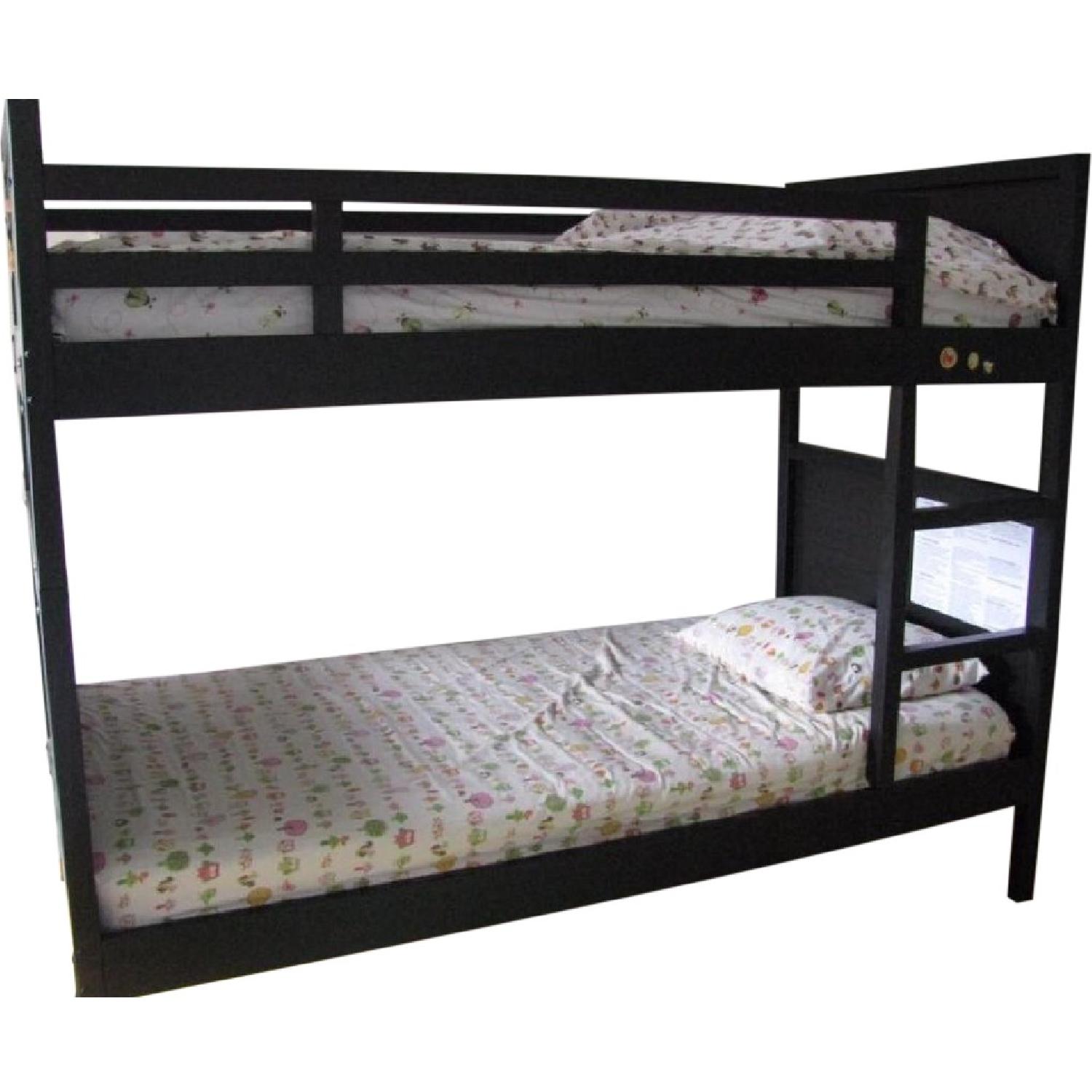 Ikea Norddal Twin Over Twin Bunk Bed AptDeco