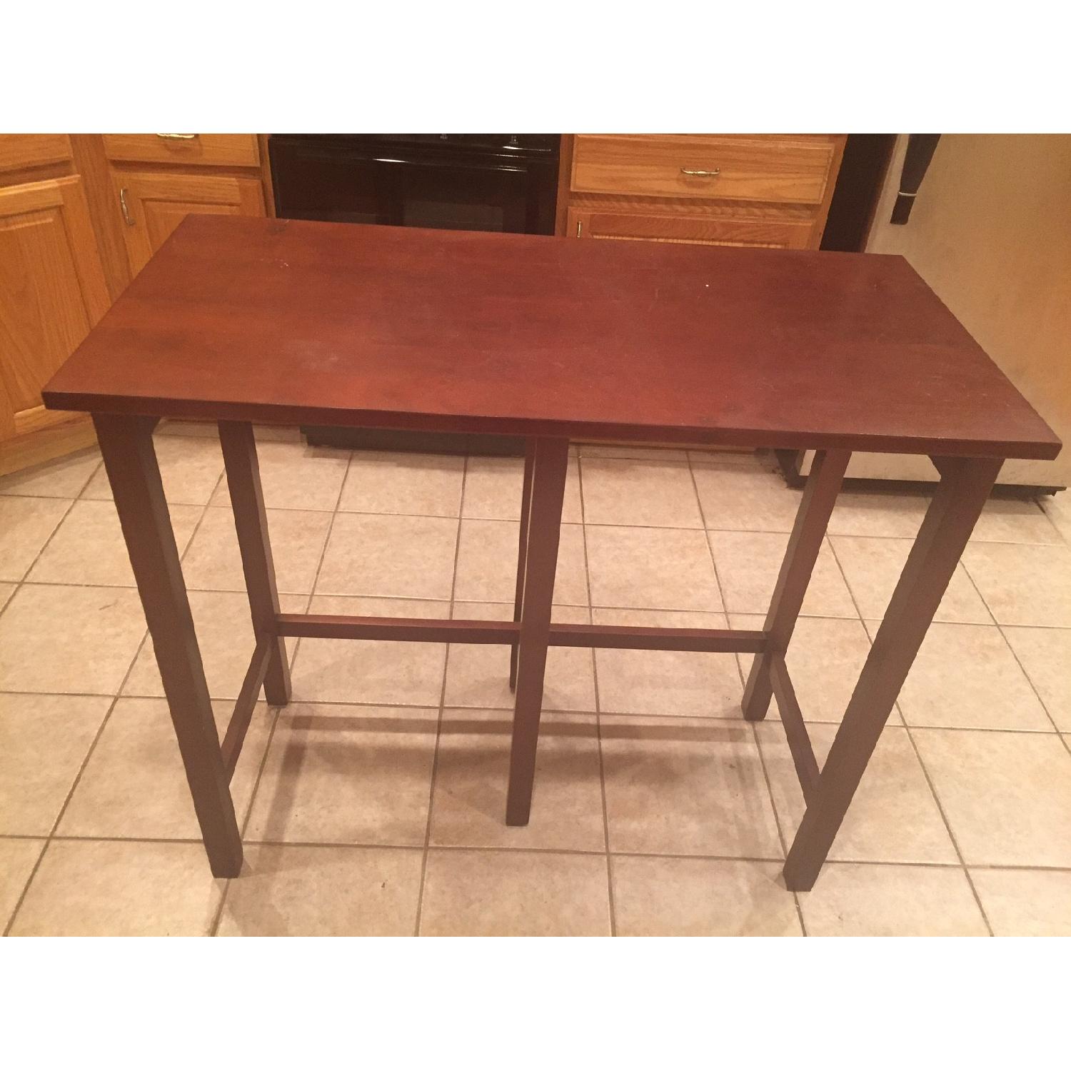 Counter Height Folding Kitchen Island/Dining Table - image-4