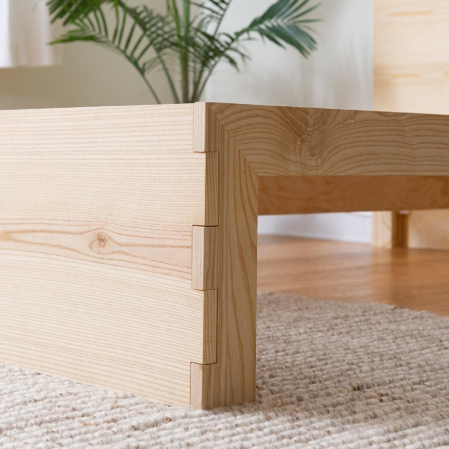 Hugo & Hoby New Haven Handmade Wooden Queen Platform Bed w/  - image-4