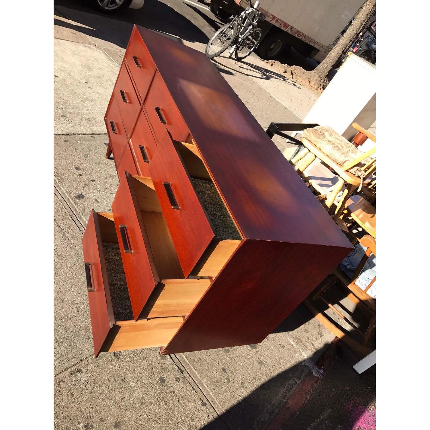 1950s Mid Century Ramseur Furniture Dresser - image-5