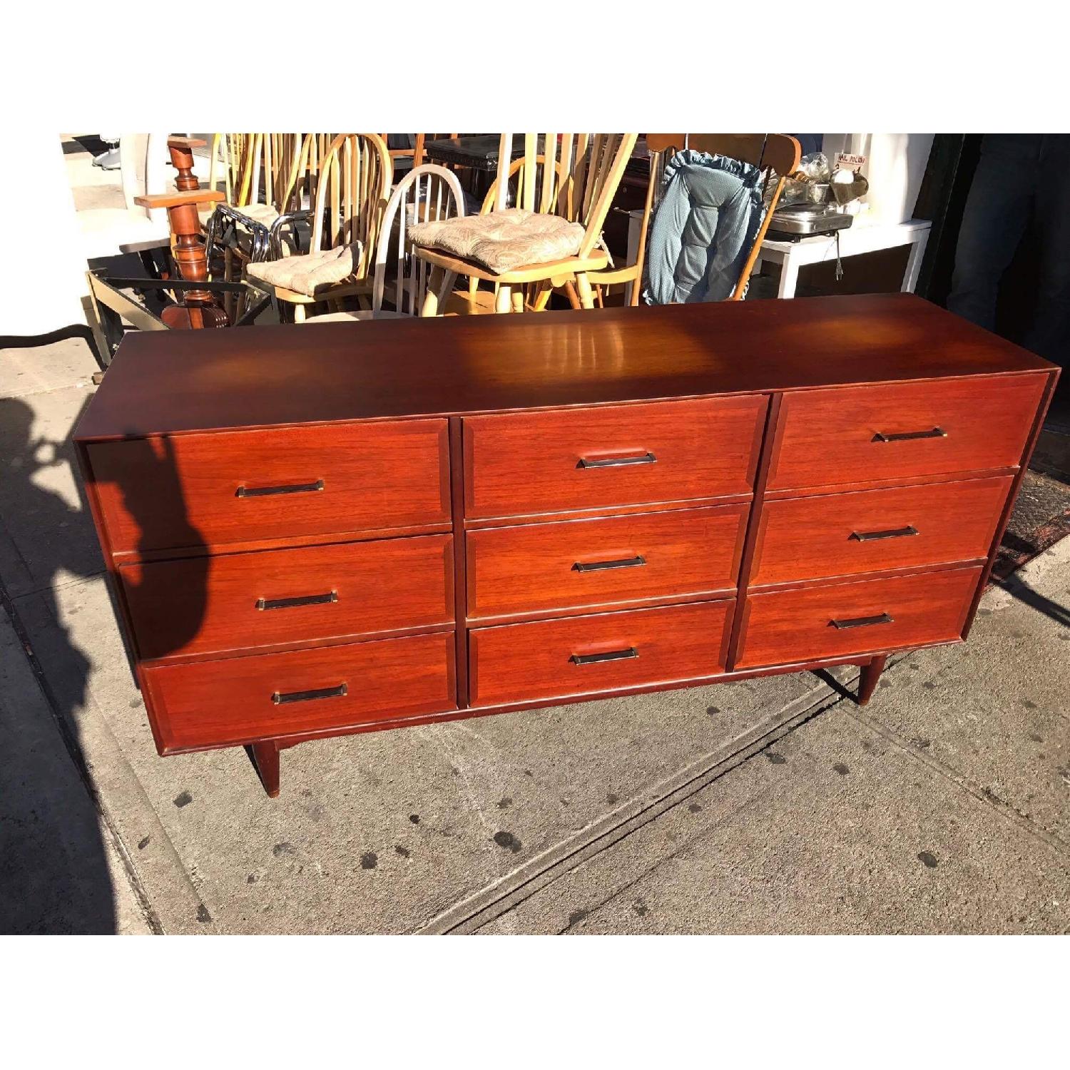 1950s Mid Century Ramseur Furniture Dresser - image-6