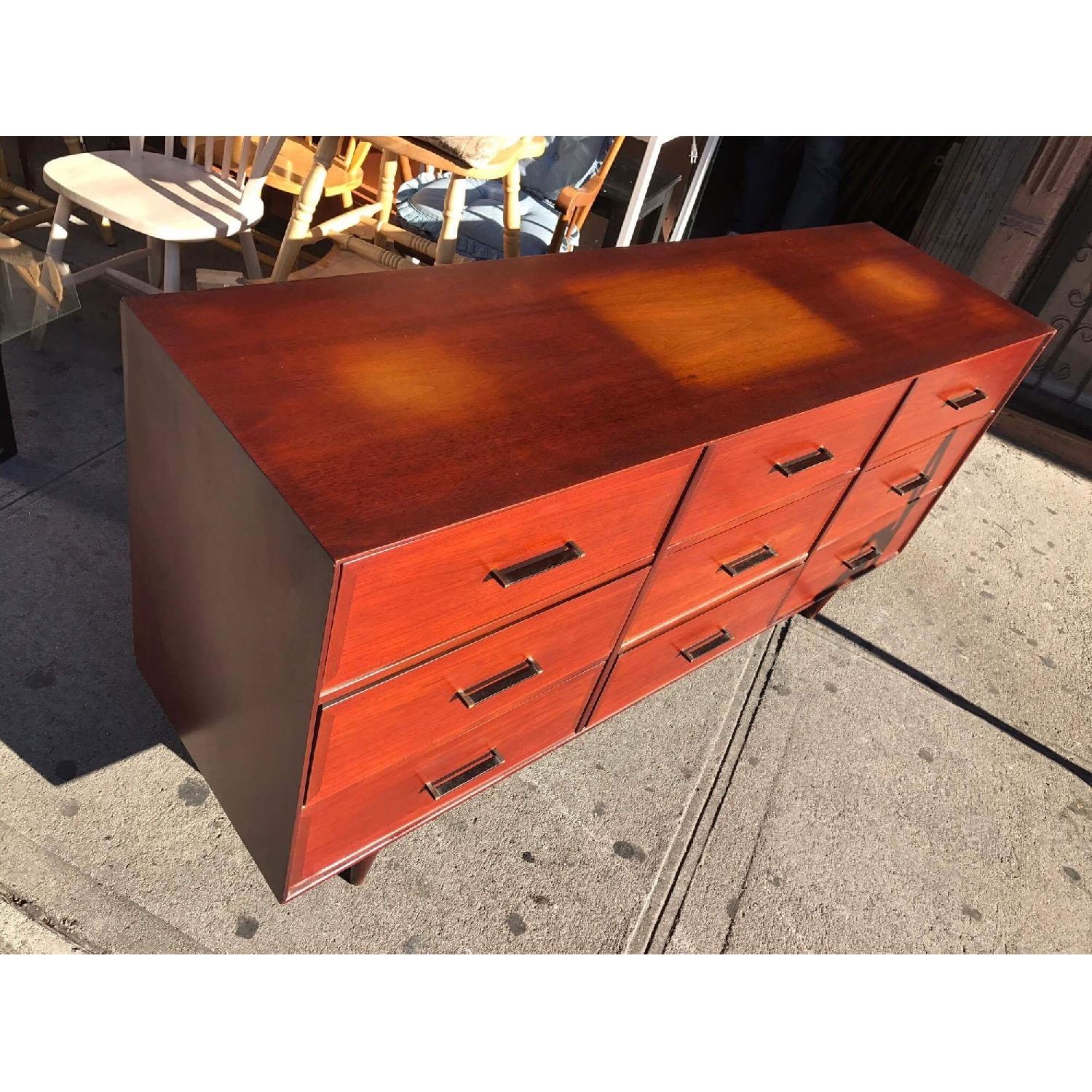 1950s Mid Century Ramseur Furniture Dresser - image-11