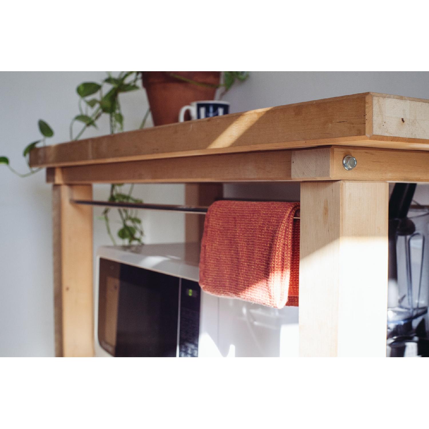 Ikea Groland Birch Kitchen Island - image-1