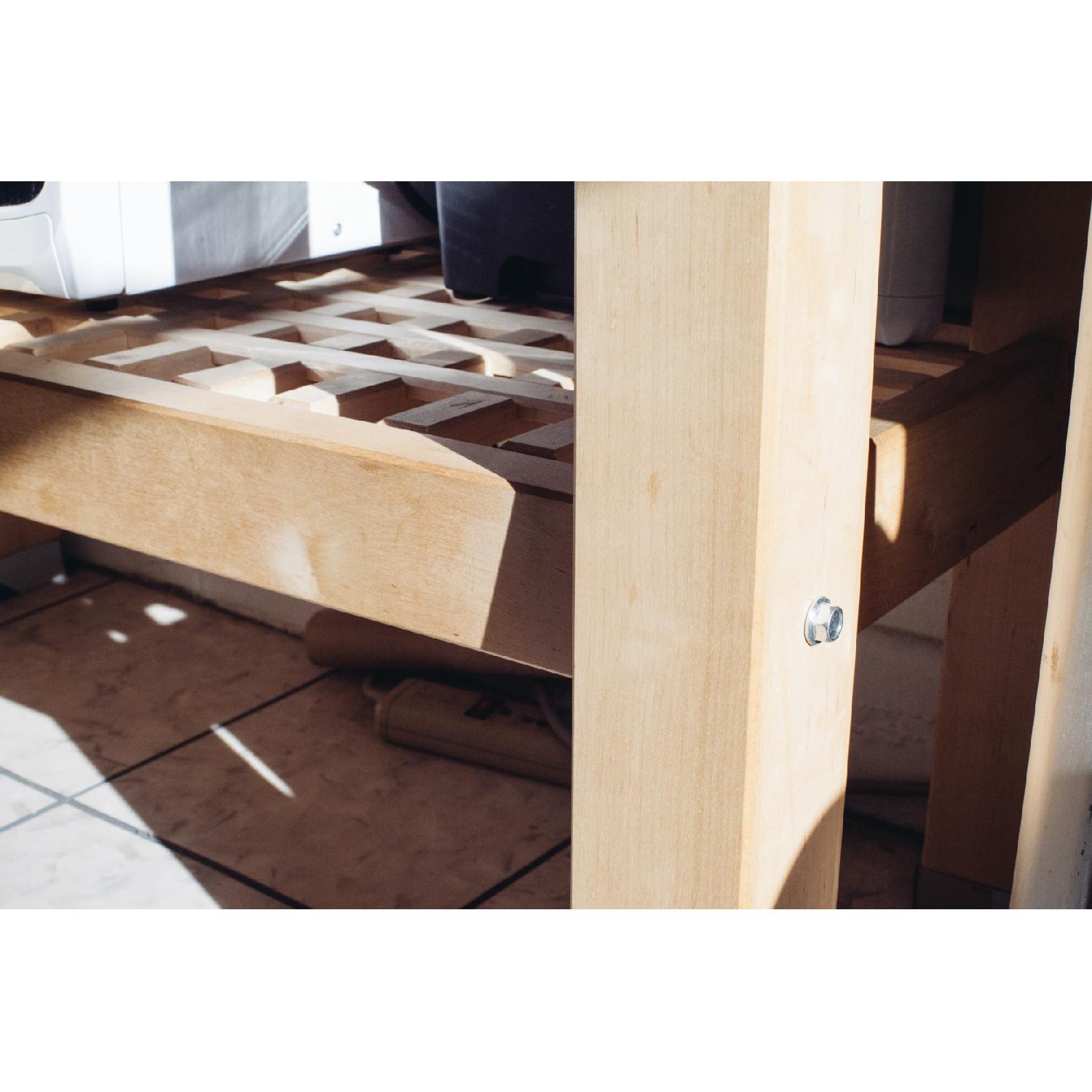 Ikea Groland Birch Kitchen Island - image-4