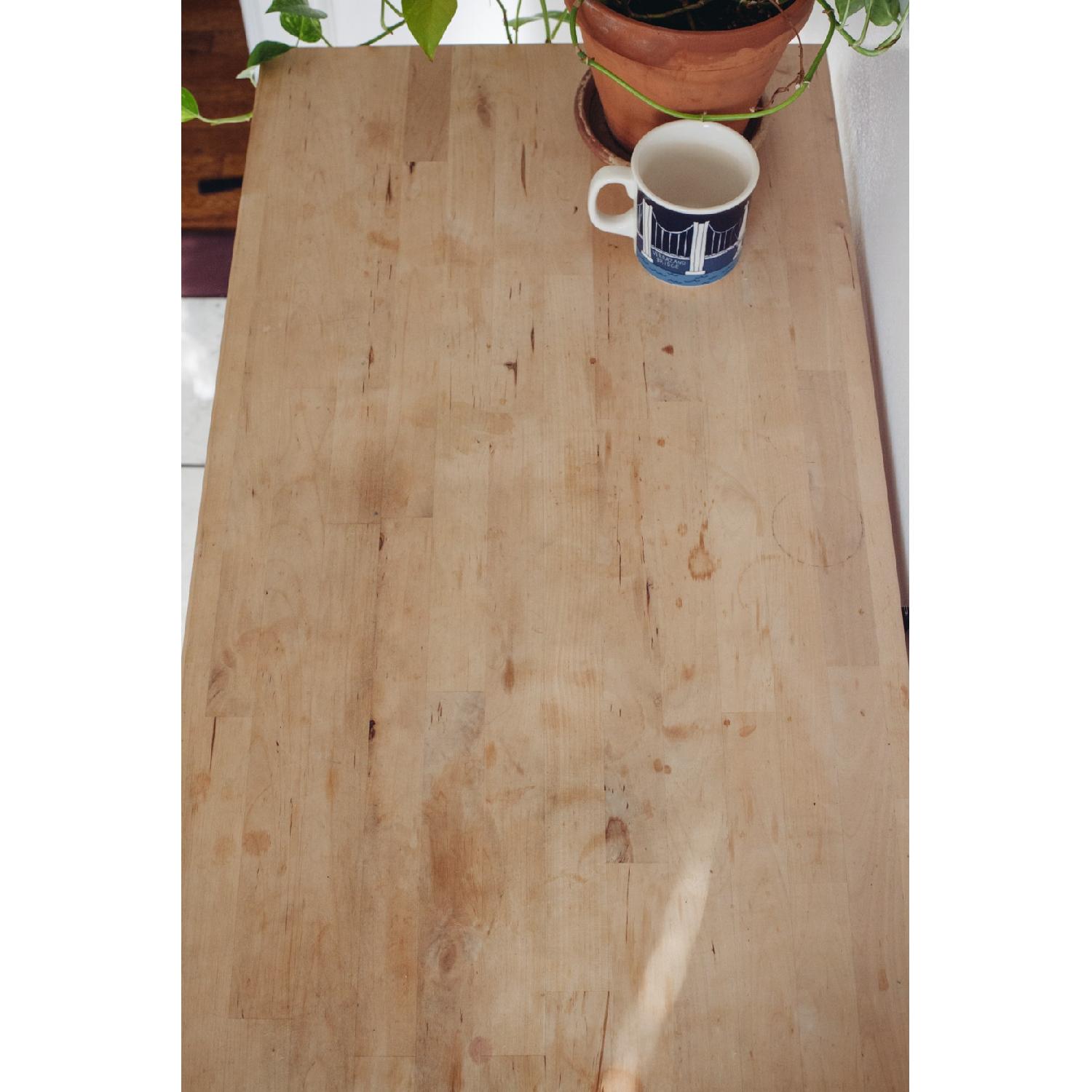 Ikea Groland Birch Kitchen Island - image-7