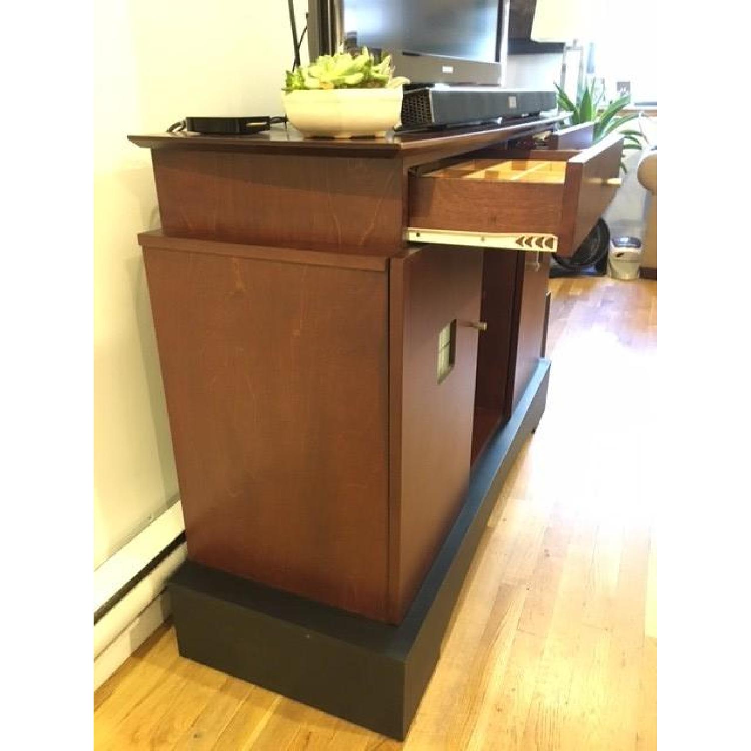 Cherry Wood Credenza/Buffet/Bar - image-4