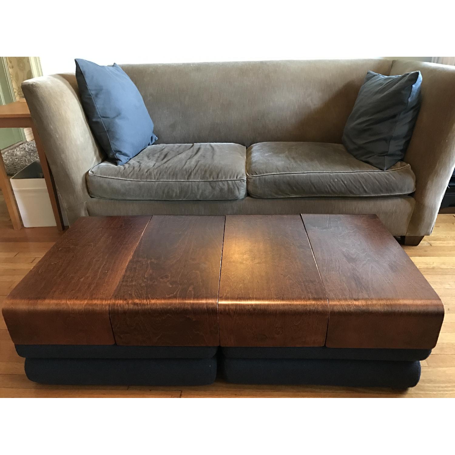 Design Within Reach Bingo Poufs w/ Removable Tray Tables - image-6