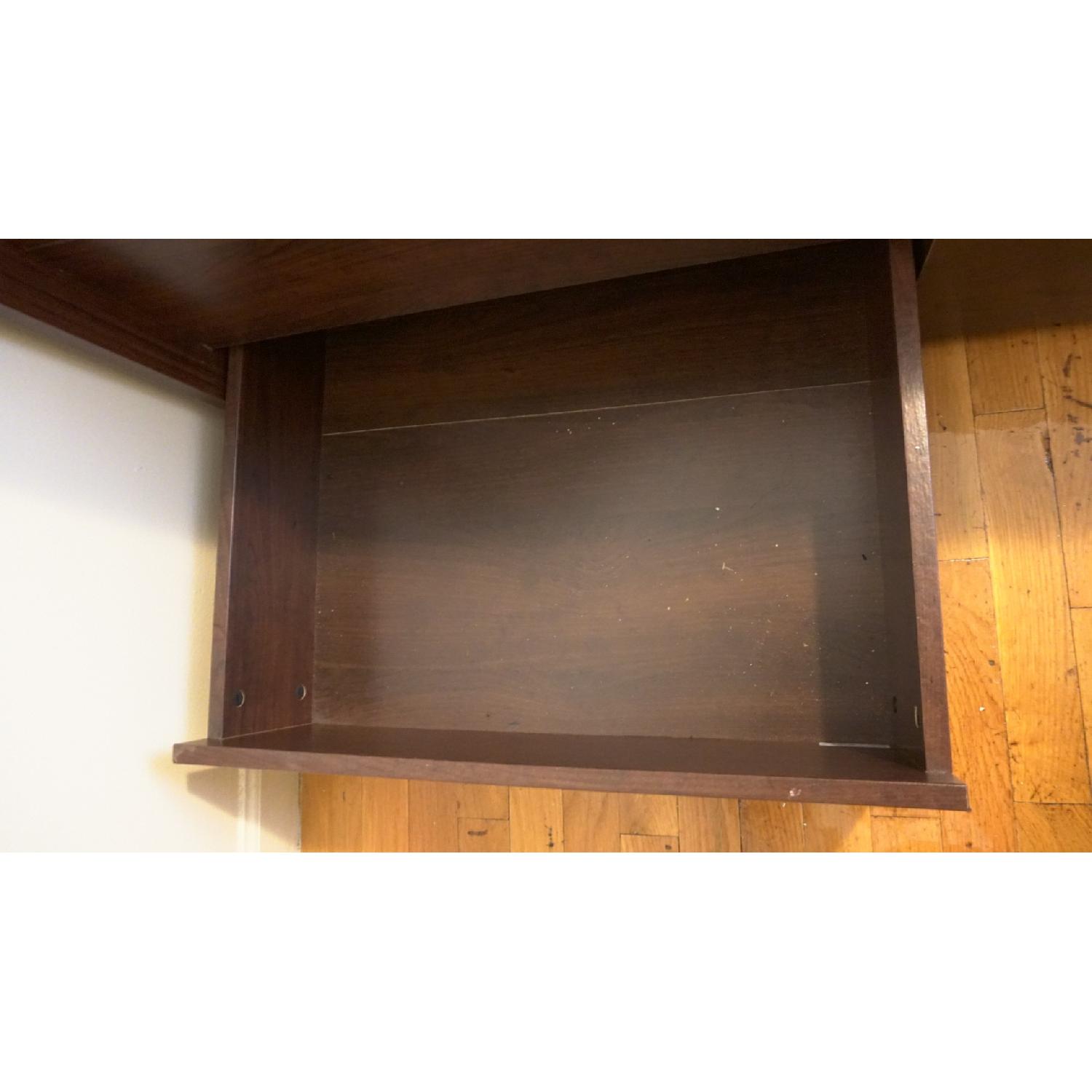 Ikea Brusali Queen Bed Frame w/ 4 Storage Boxes & Luroy Slats AptDeco