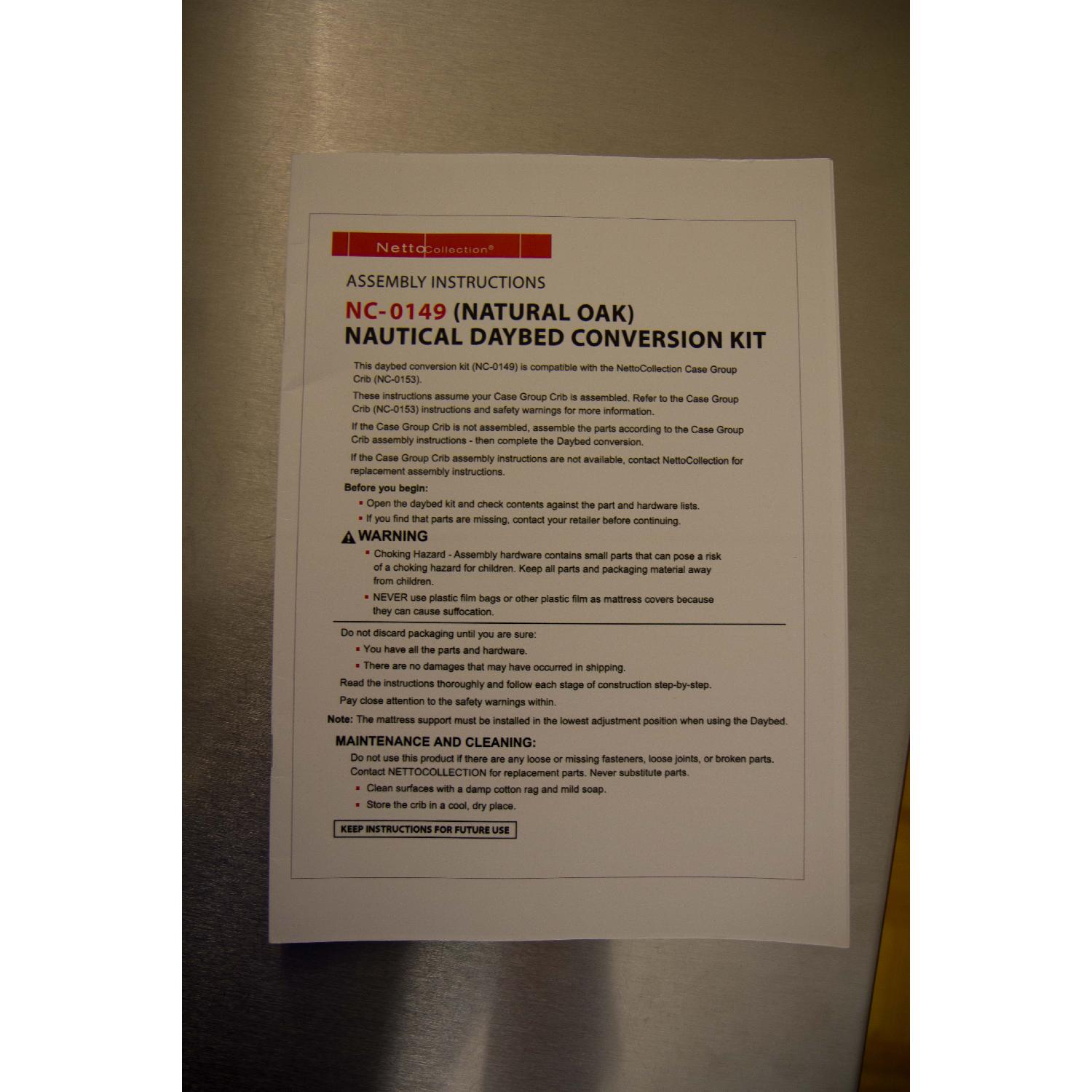 Netto Collection Case Group Crib + Toddler Bed Conversion - image-4