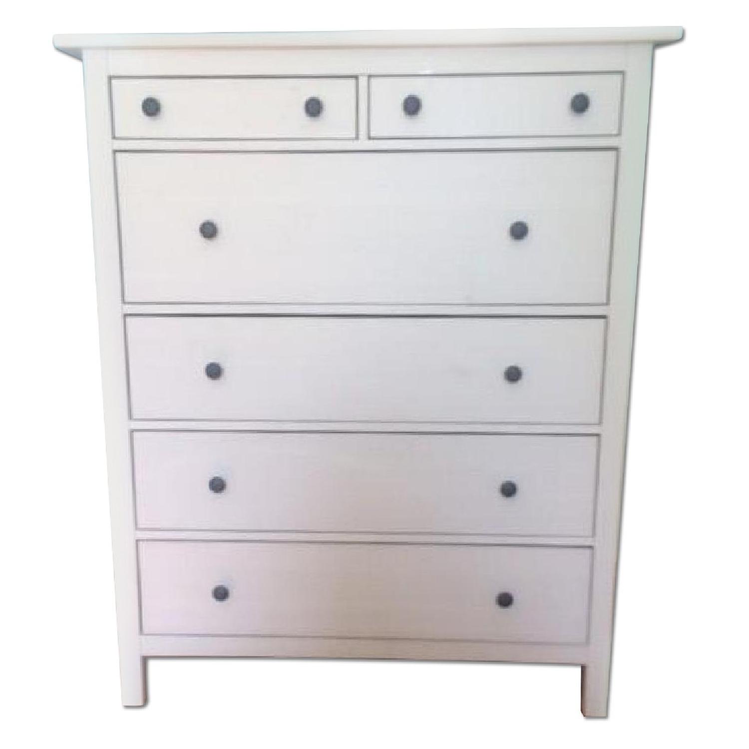 Ikea Hemnes 6Drawer Chest in White AptDeco