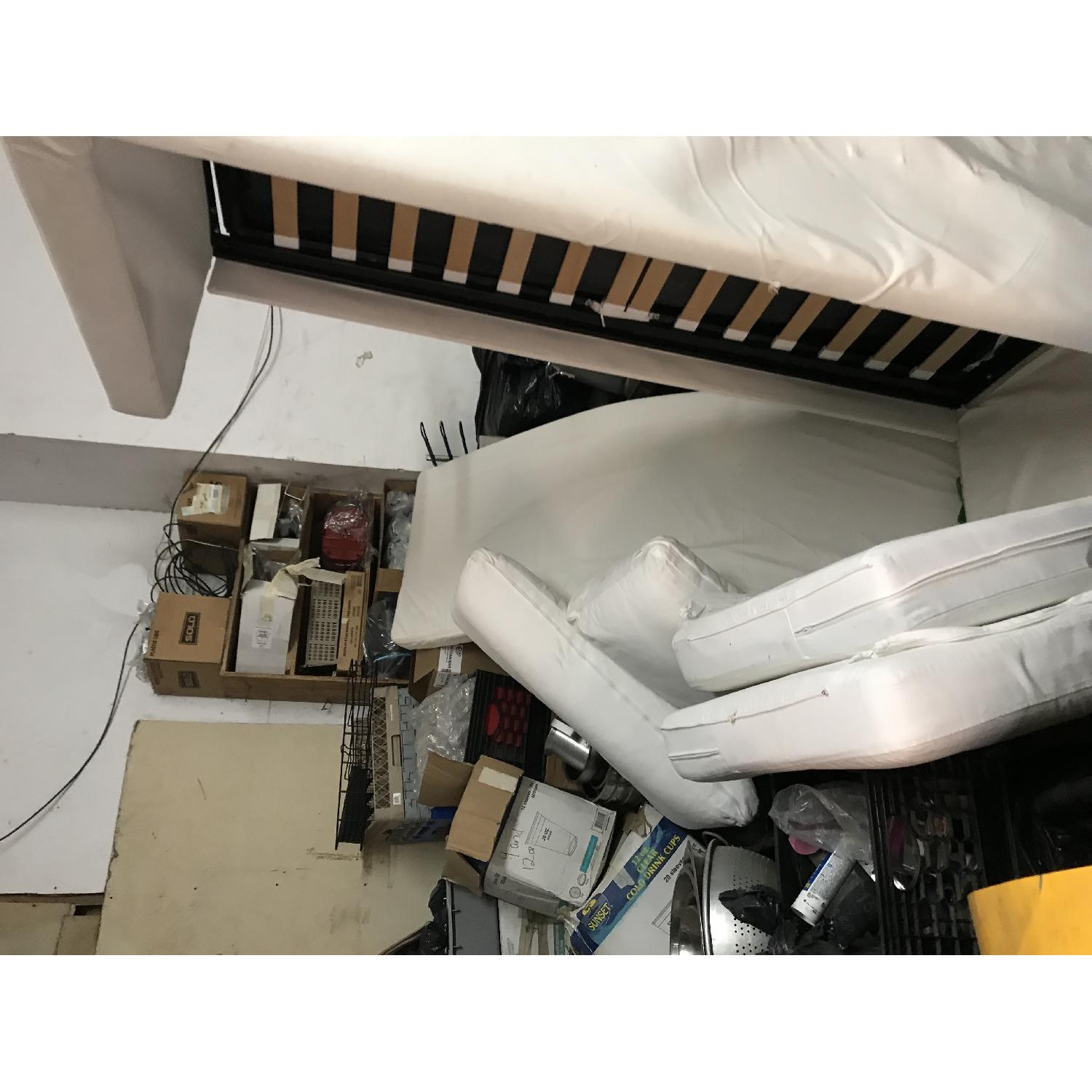 Ikea Karlstad Sofa in White - image-3