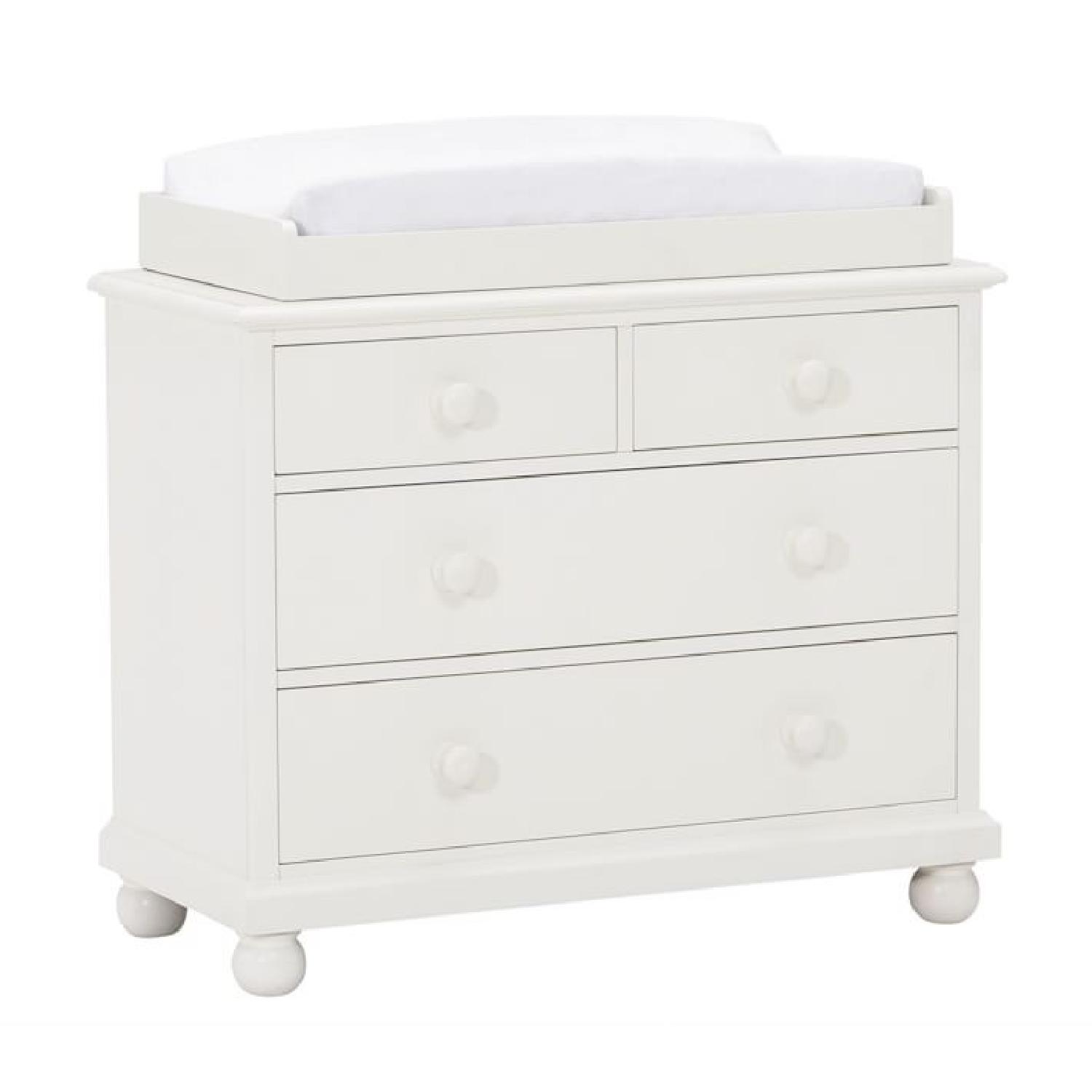 Pottery Barn Catalina Dresser w/ Topper - image-0