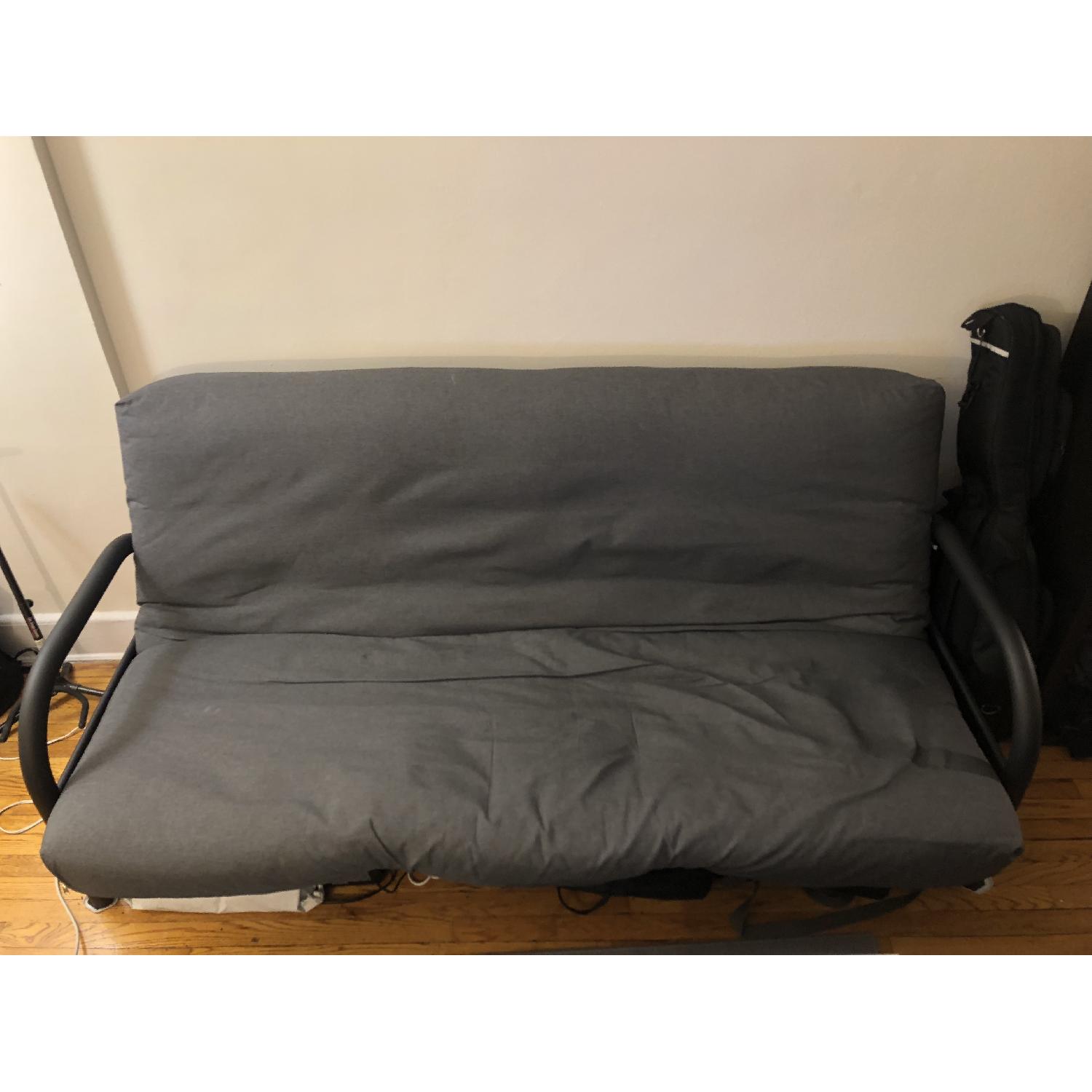 Coaster Fine Furniture Black Metal Frame Futon - image-2