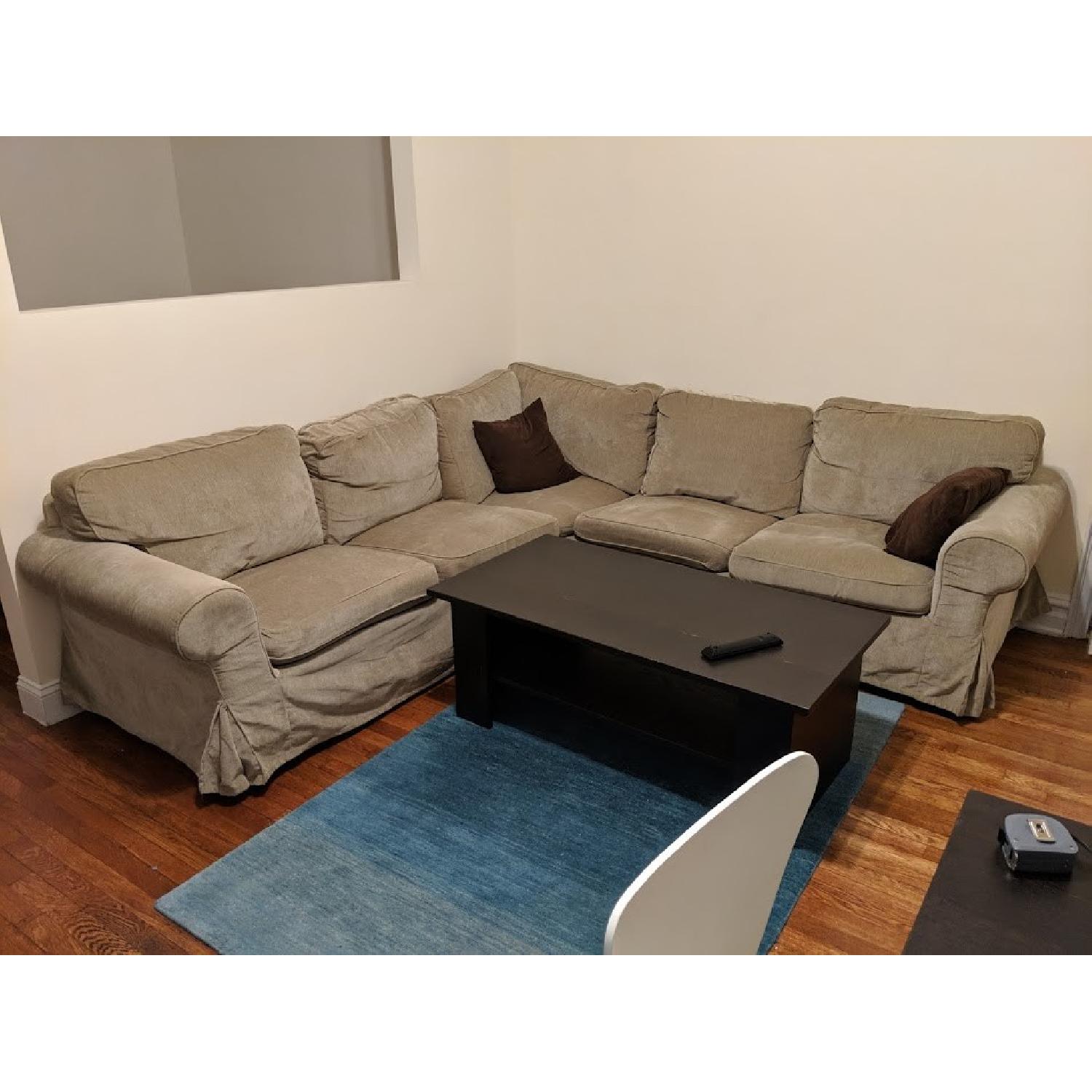 Ikea Ektorp 4-Seat Corner Sectional Sofa - image-1