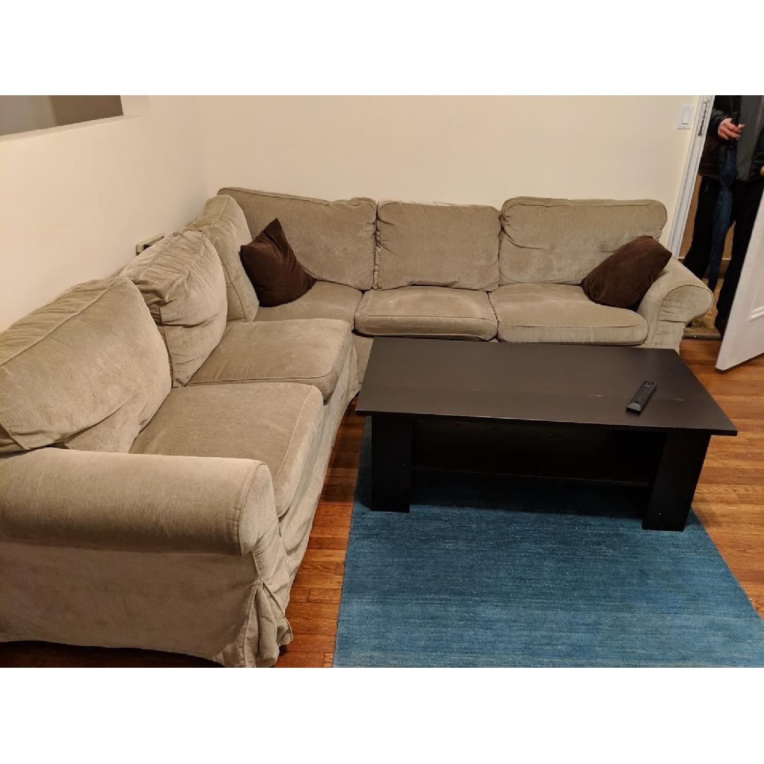 Ikea Ektorp 4-Seat Corner Sectional Sofa - image-2
